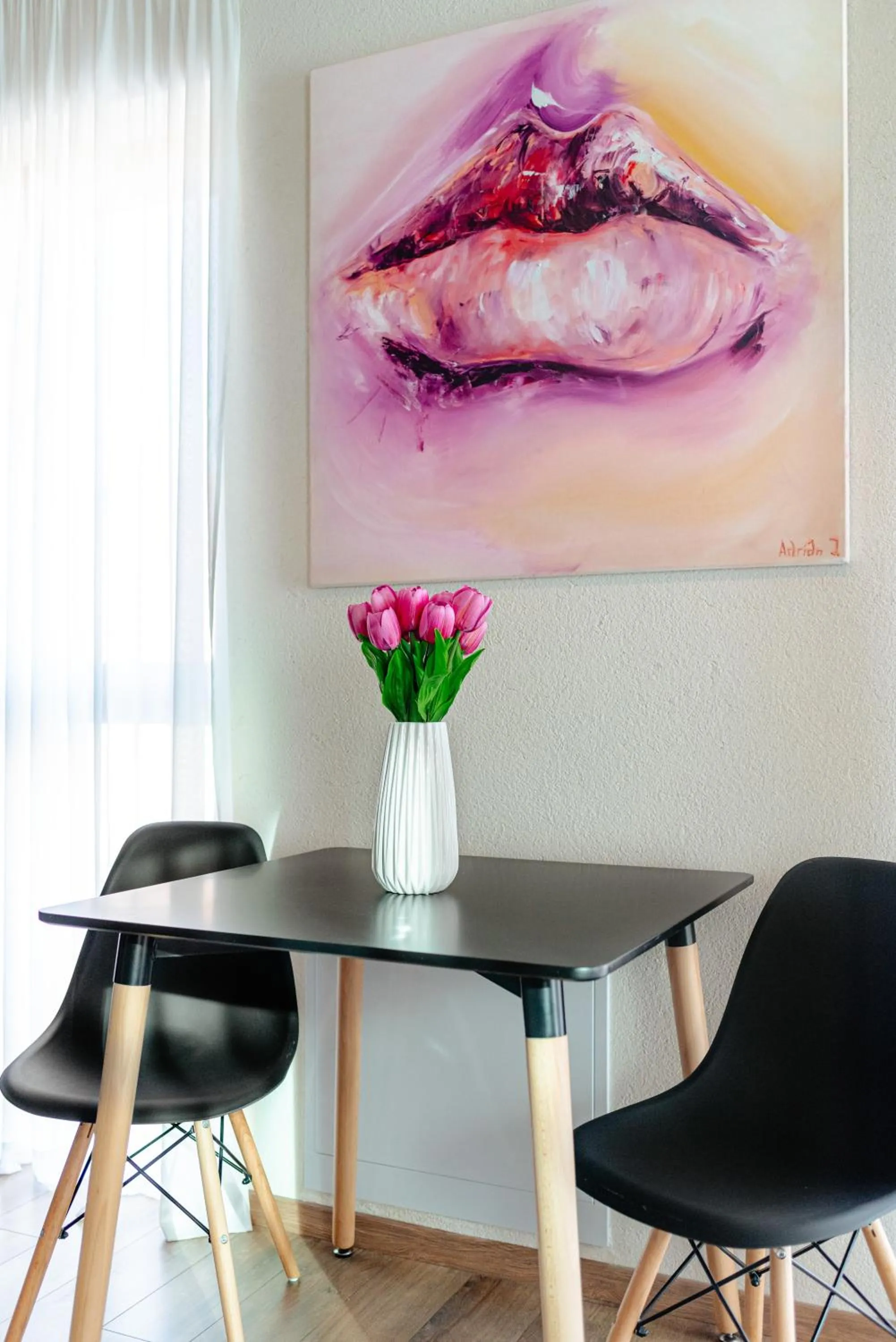 Seating area in Centro Accommodation