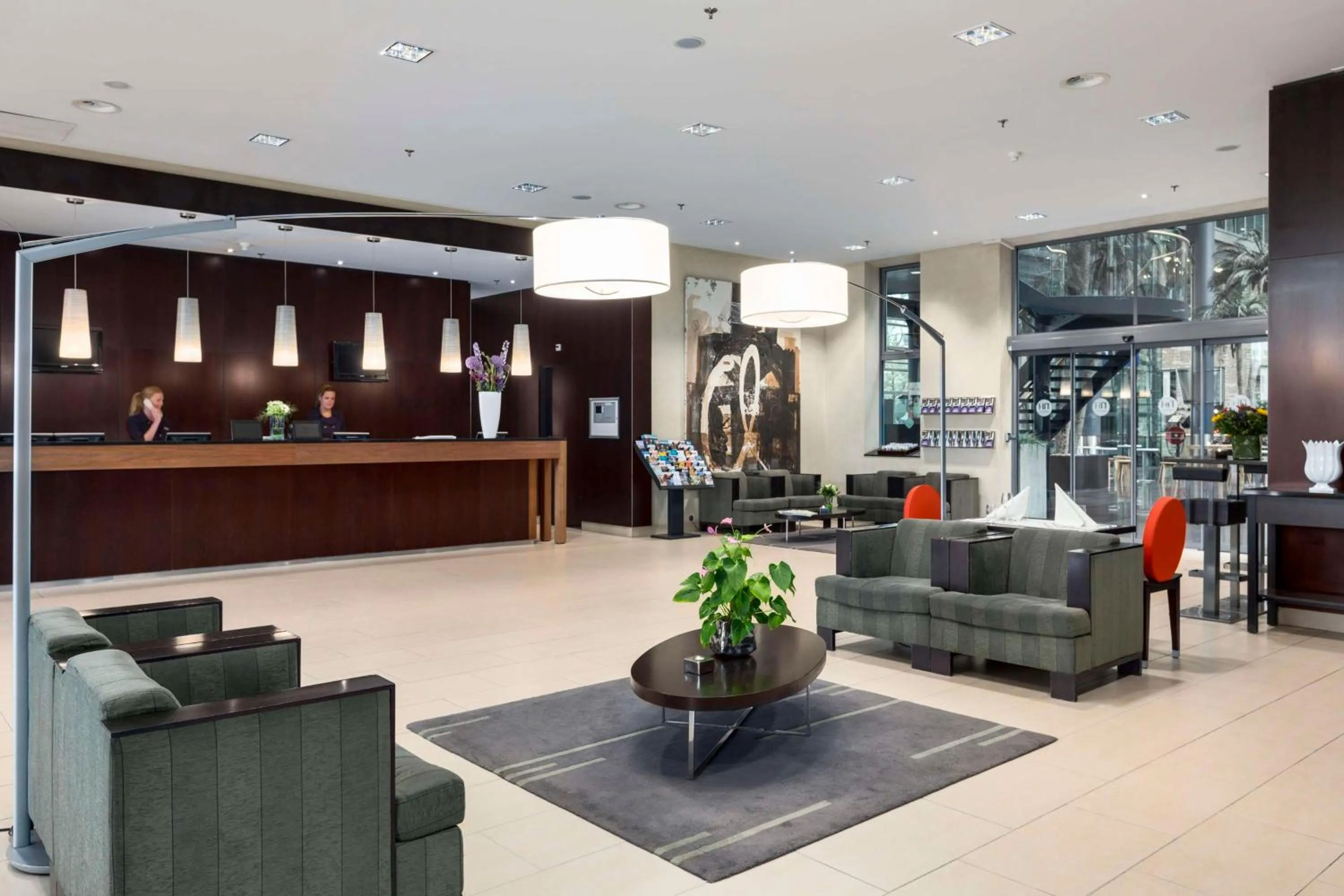 Lobby or reception in NH Den Haag