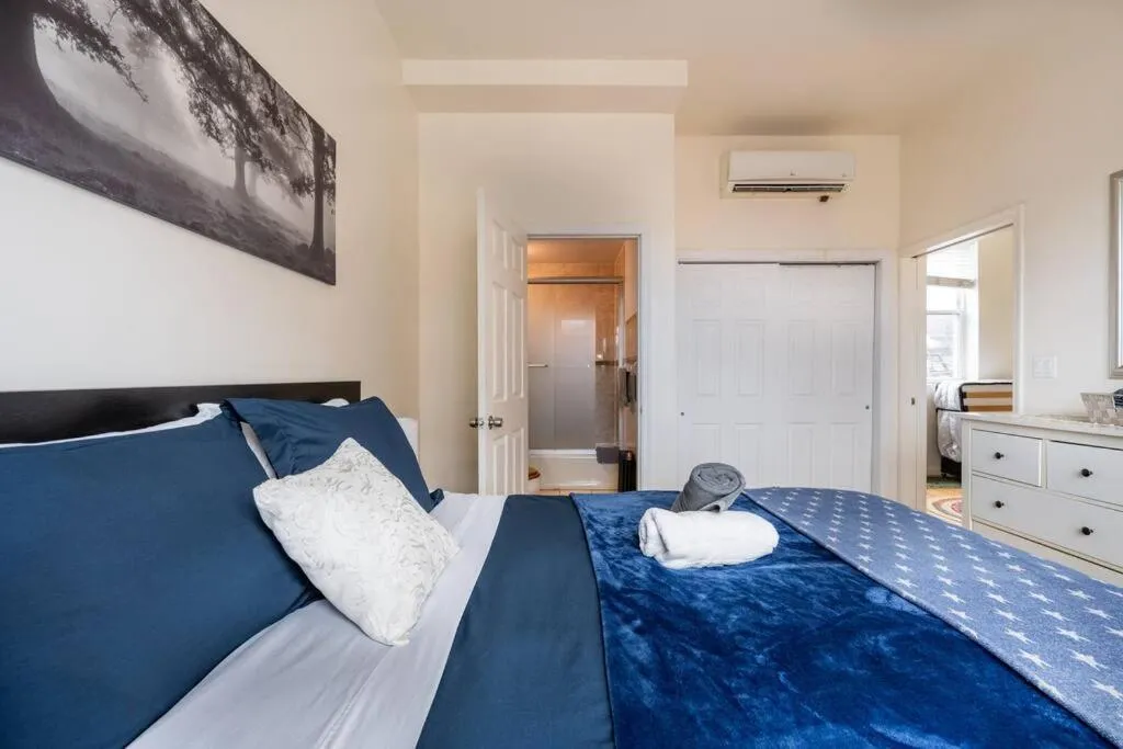 Bed in East Village Townhouse