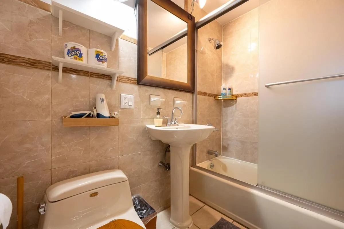 Shower in East Village Townhouse