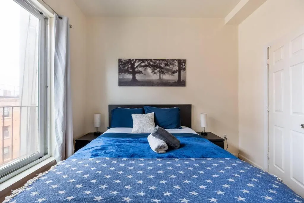 Bed in East Village Townhouse