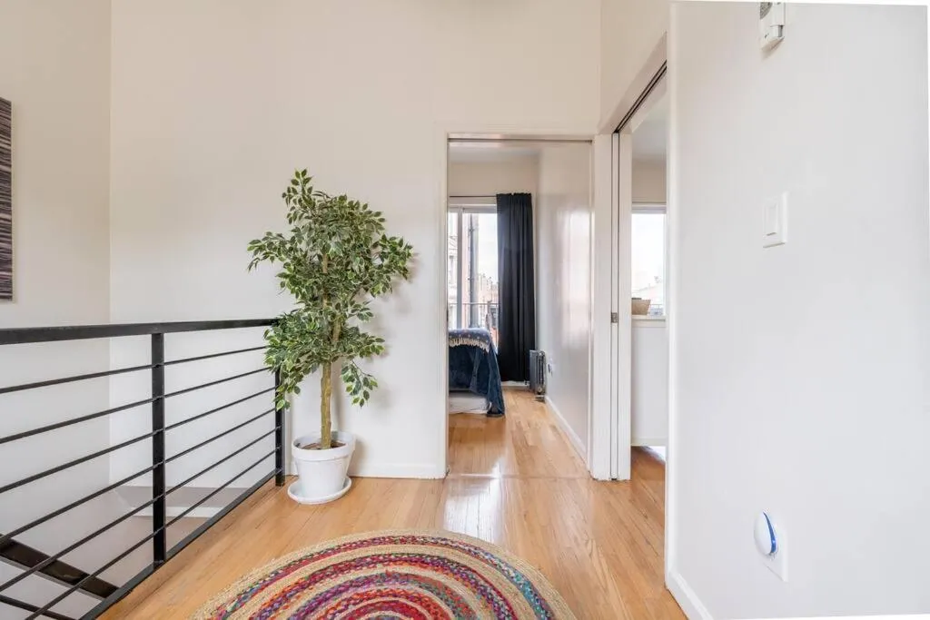 Bedroom in East Village Townhouse