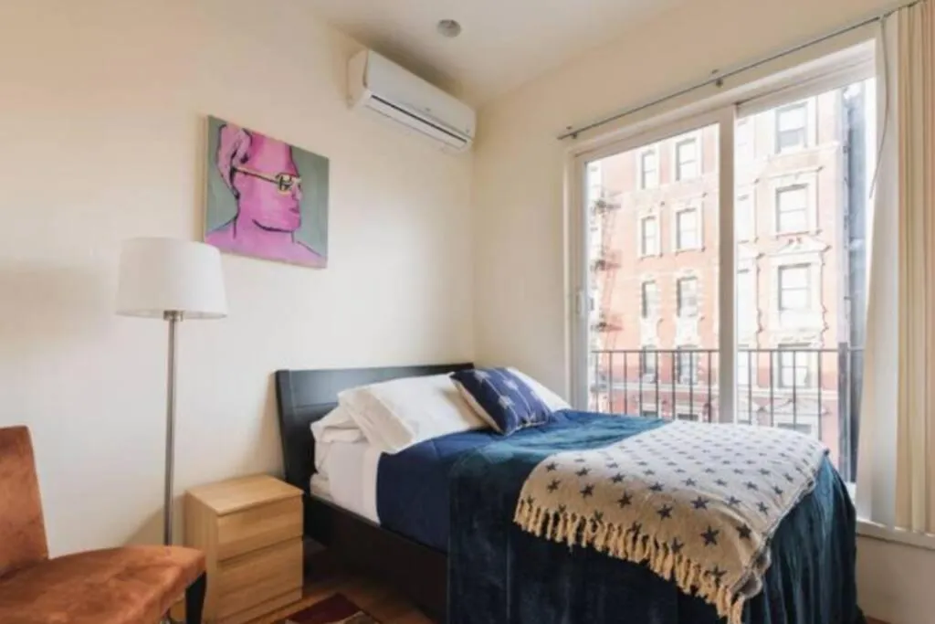Bed in East Village Townhouse