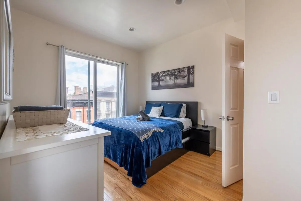 Bed in East Village Townhouse