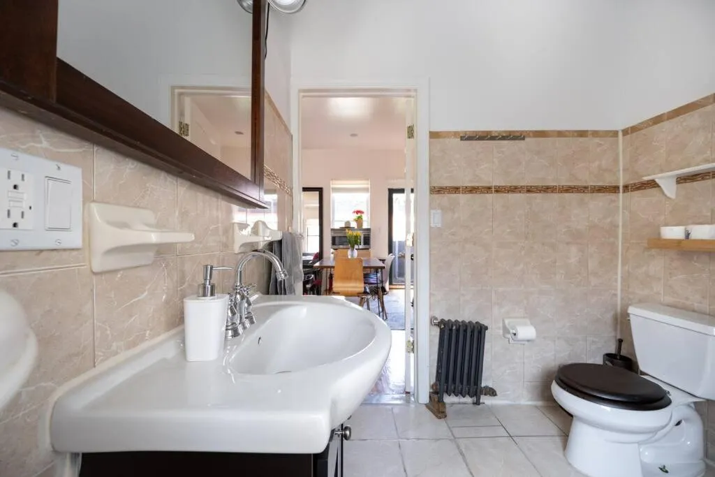 Toilet in East Village Townhouse