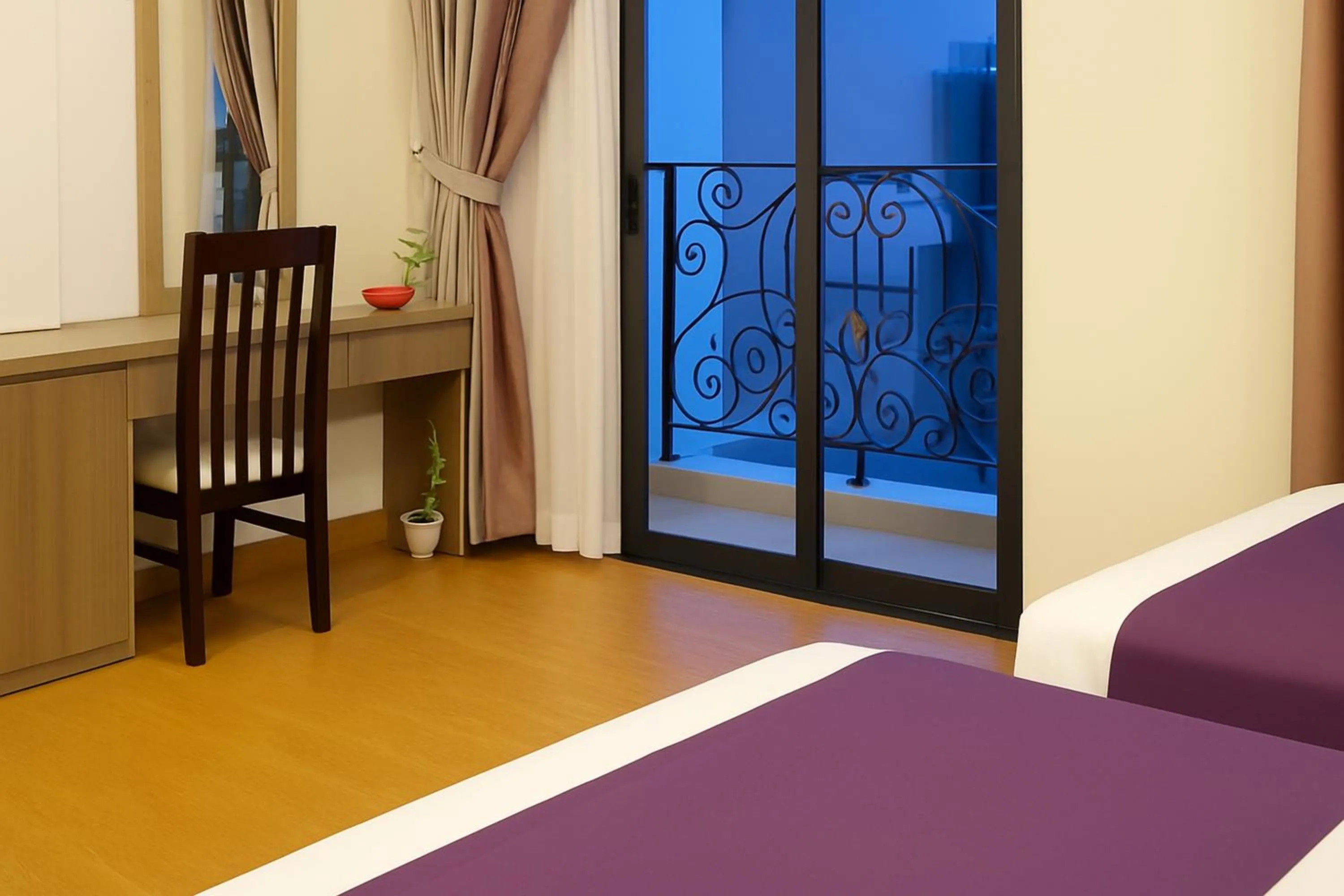 Bed in Yen Indochine