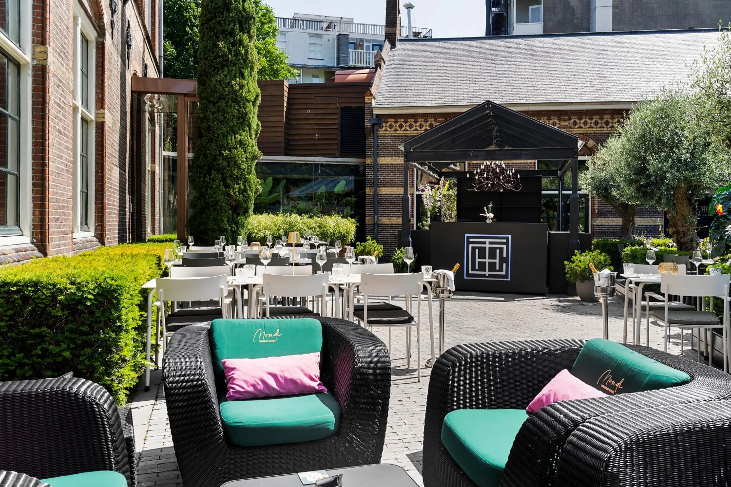 Property building in The College Hotel Amsterdam, Autograph Collection