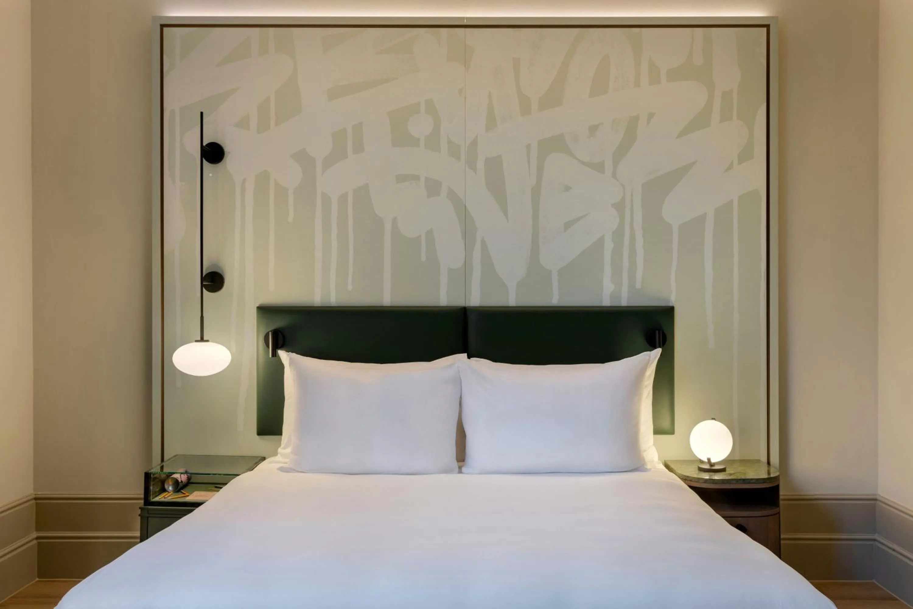 Photo of the whole room, Bed in The College Hotel Amsterdam, Autograph Collection