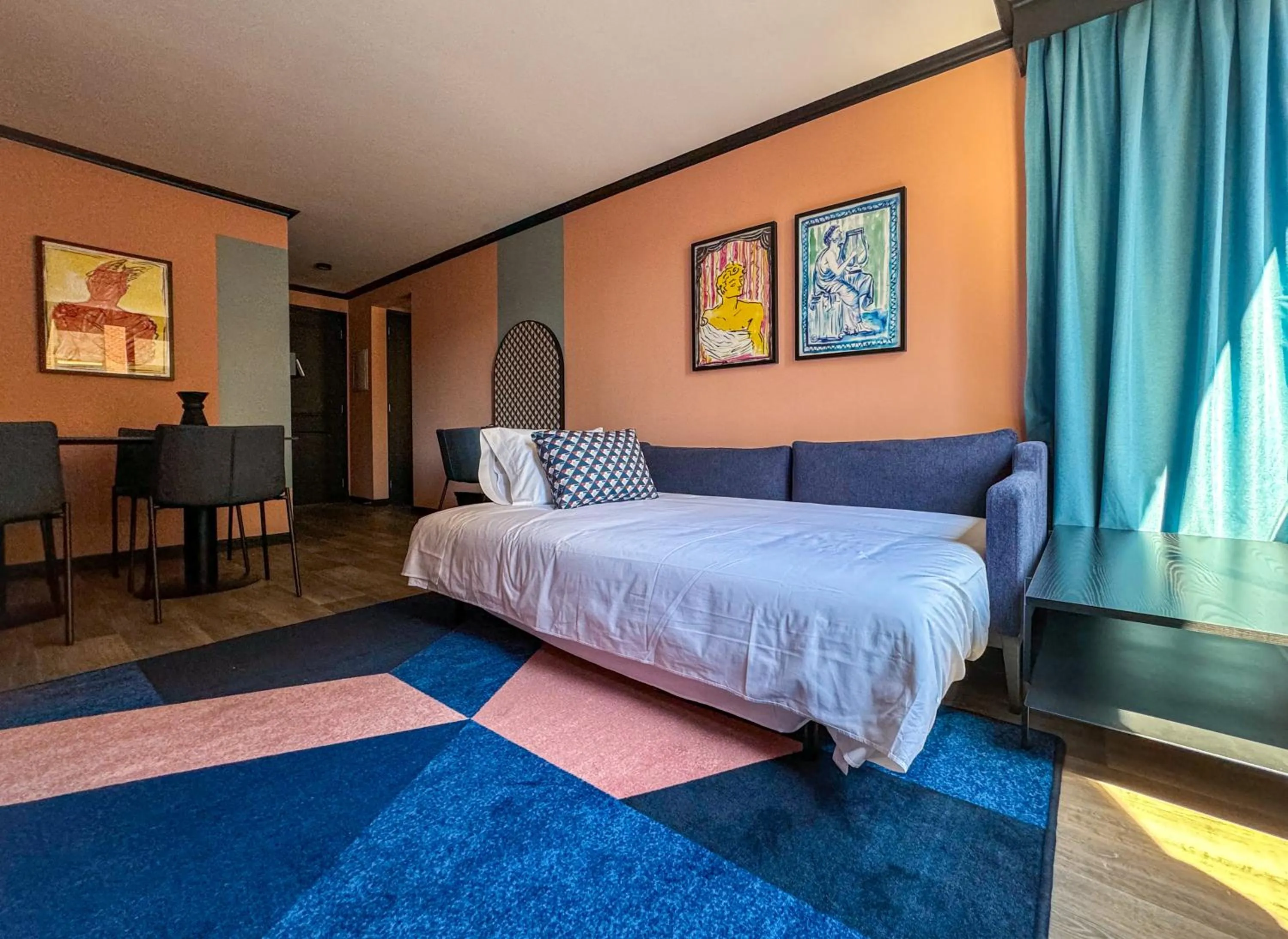 Bed in APT Serviced Apartments Santiago