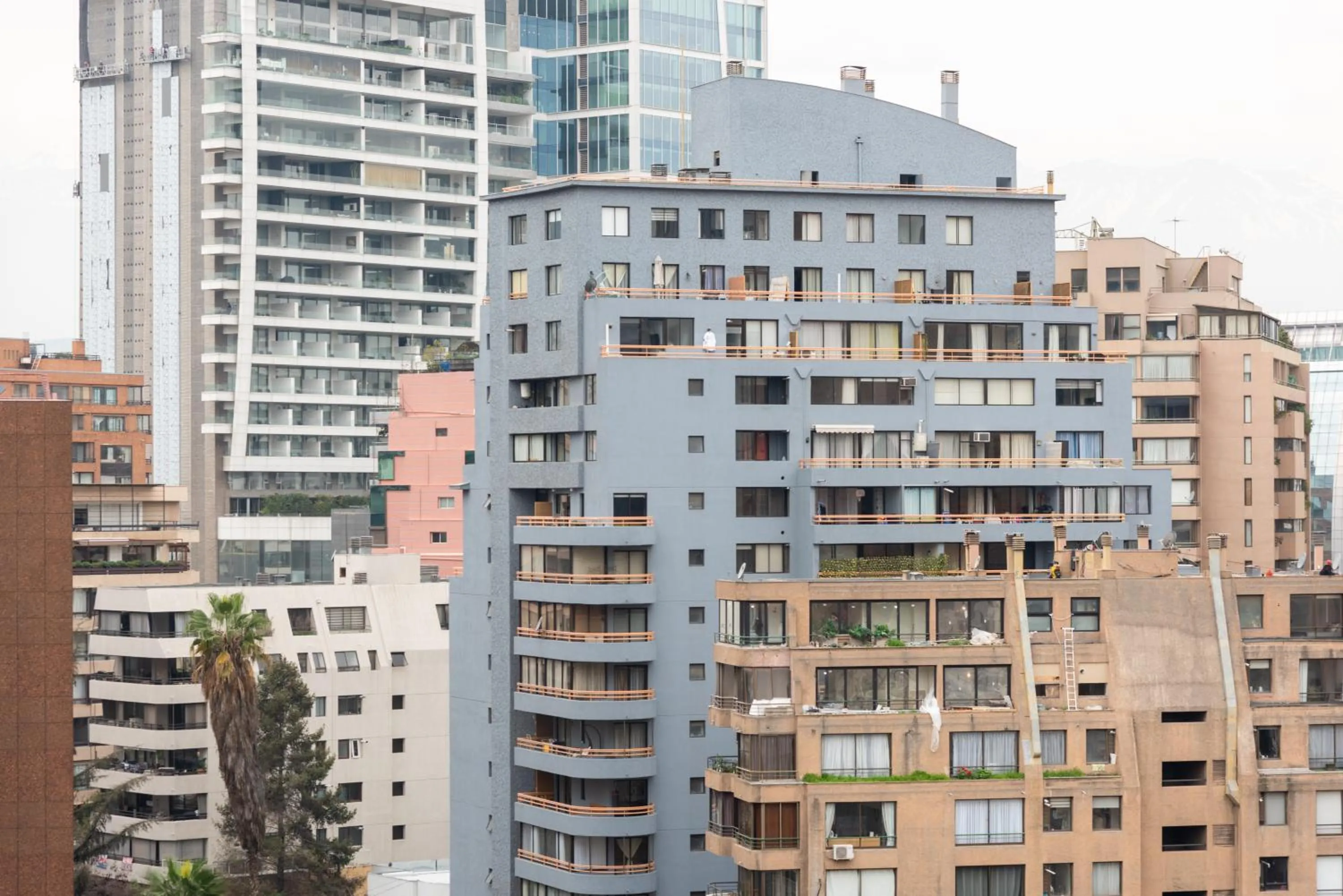 City view in APT Serviced Apartments Santiago