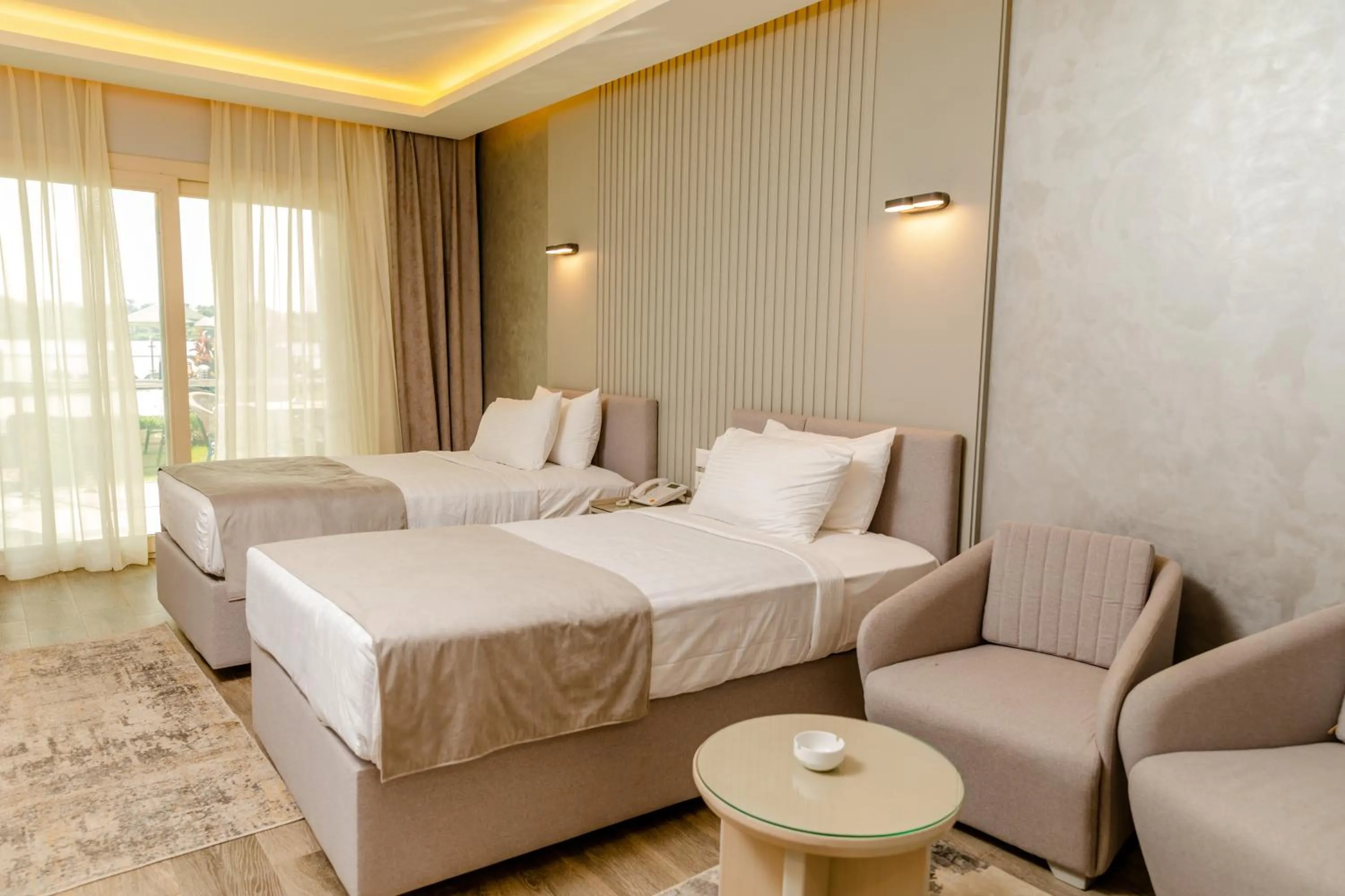 Bedroom, Bed in Nile Club hotel