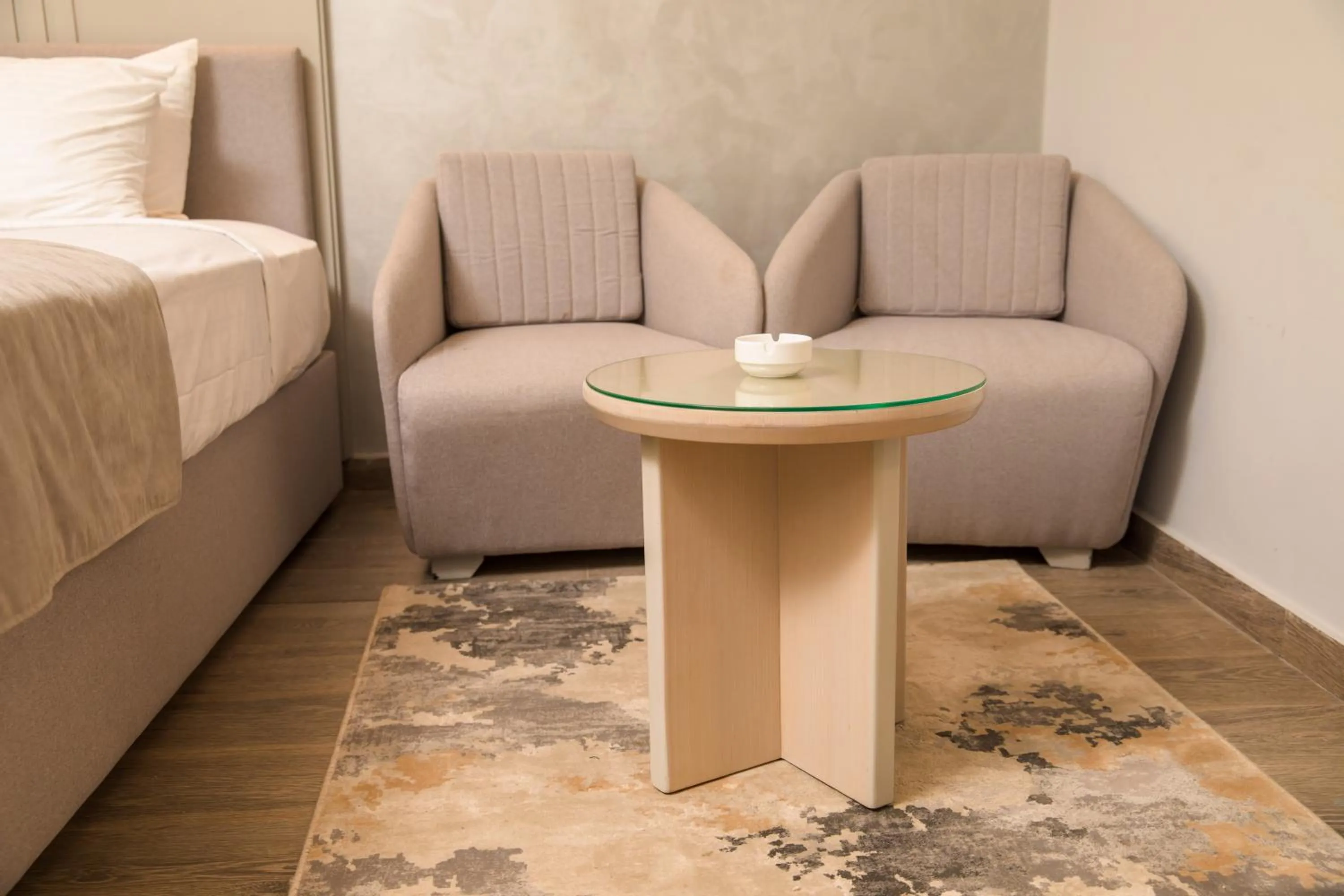 Bed in Nile Club hotel