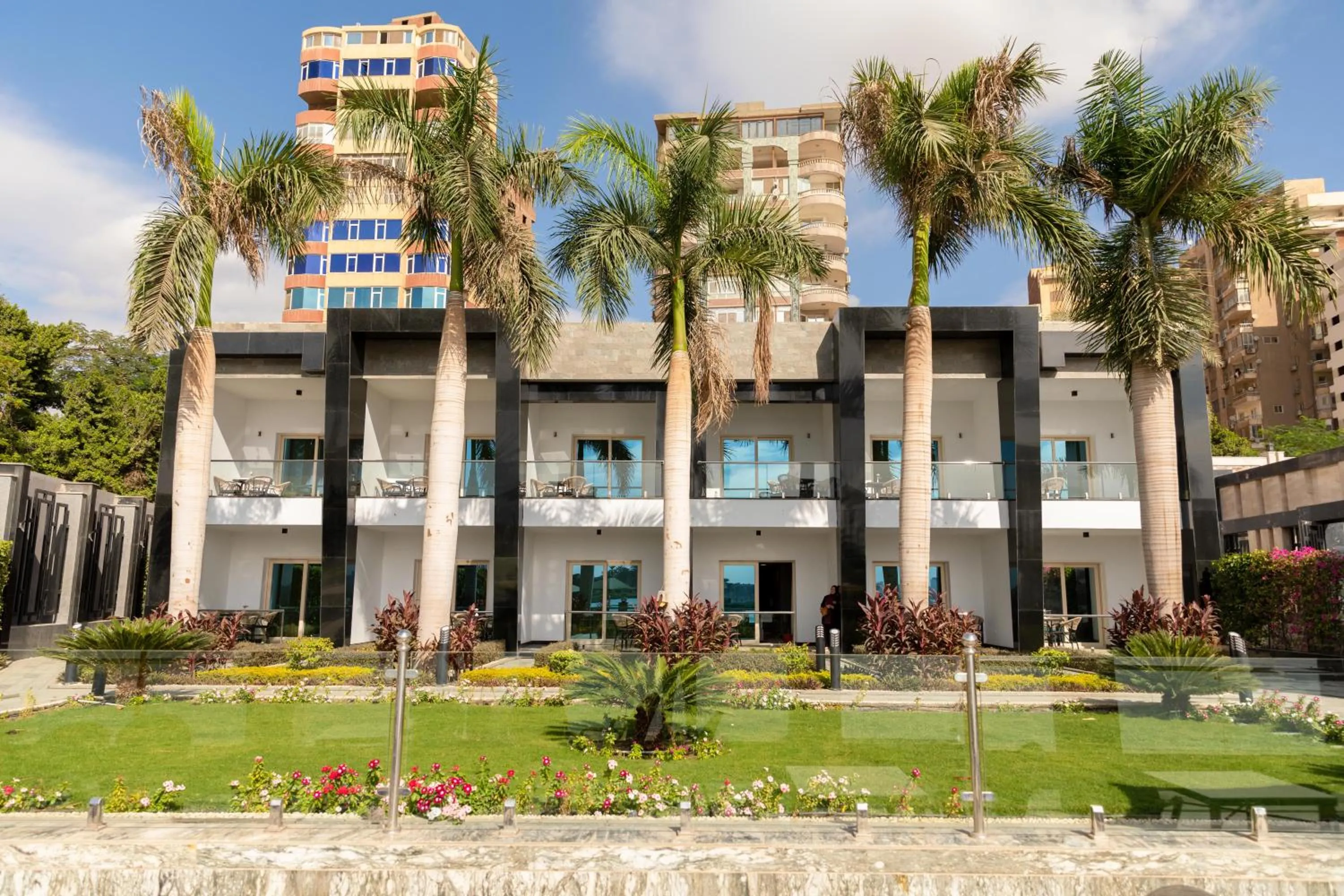 Property building in Nile Club hotel