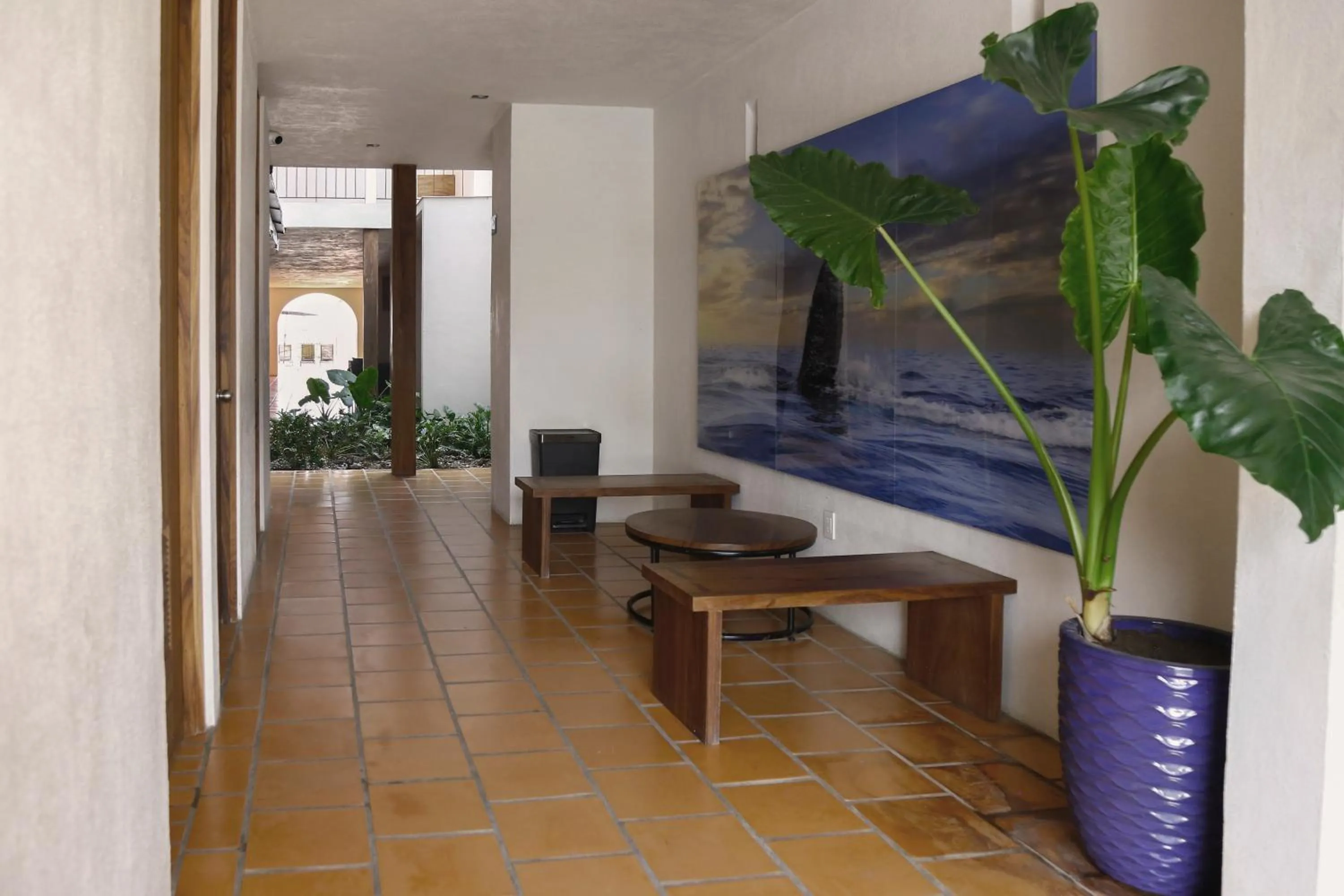 Lobby or reception in HOTEL AURELIA