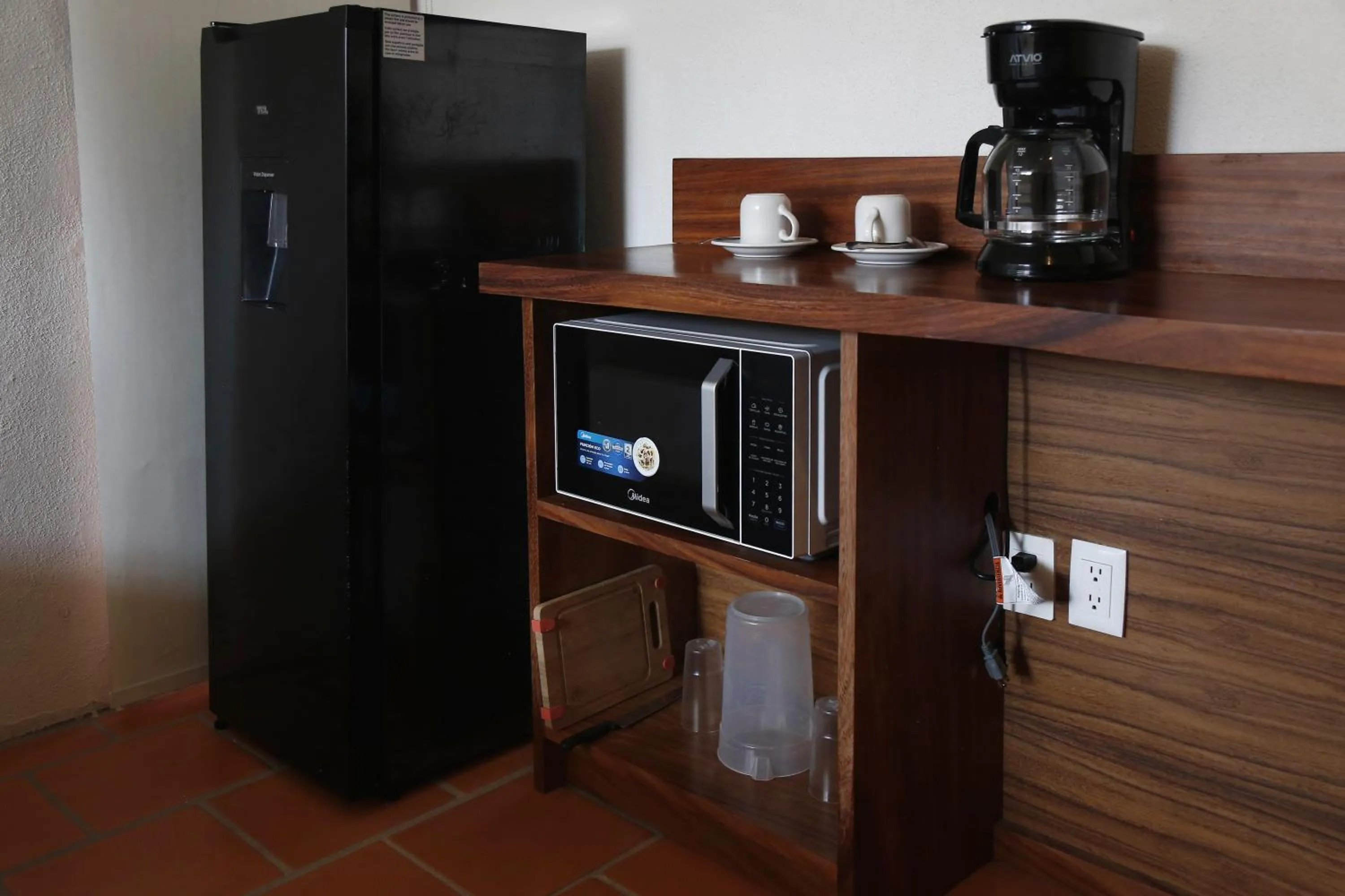 Kitchen or kitchenette in HOTEL AURELIA