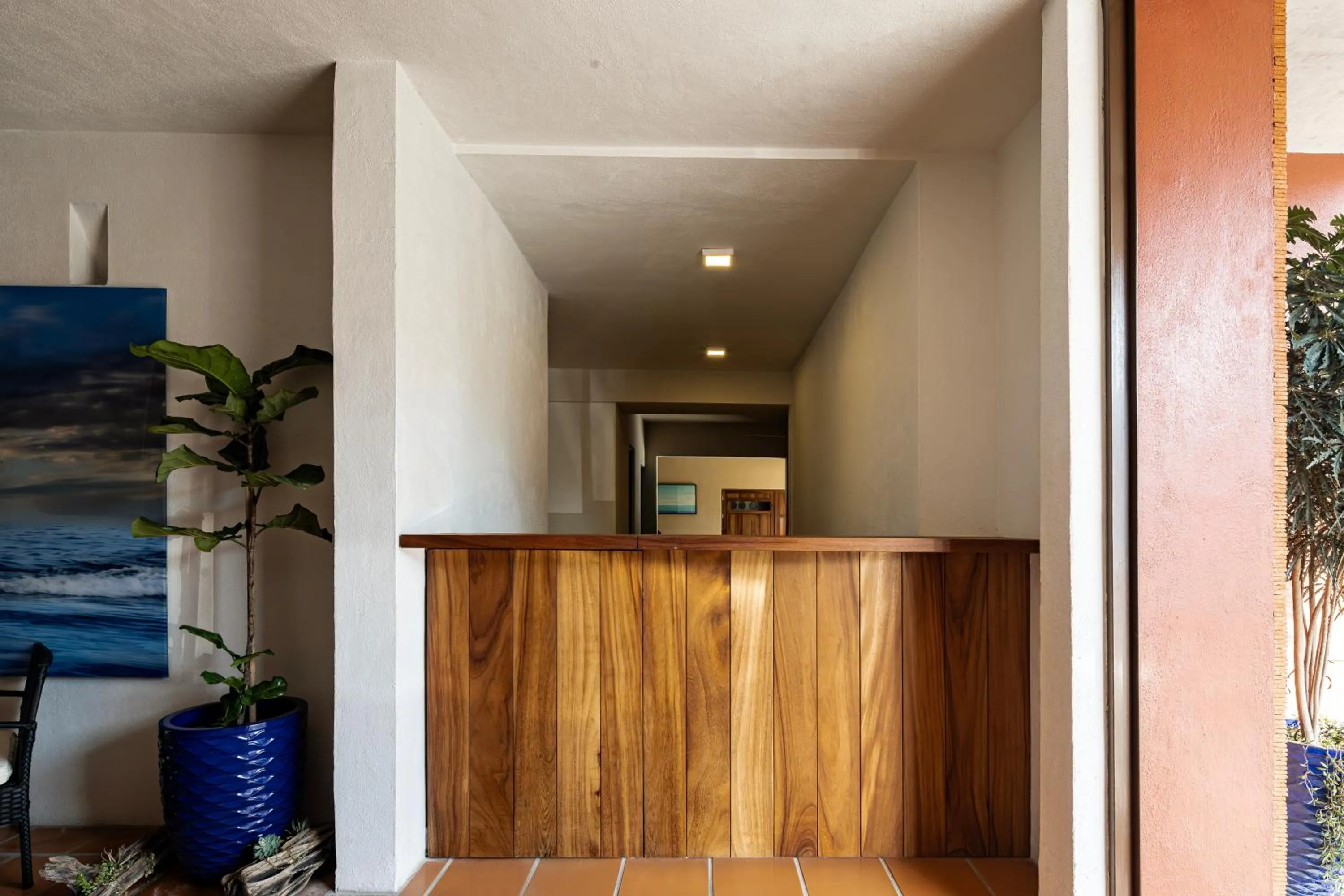 Lobby or reception in HOTEL AURELIA