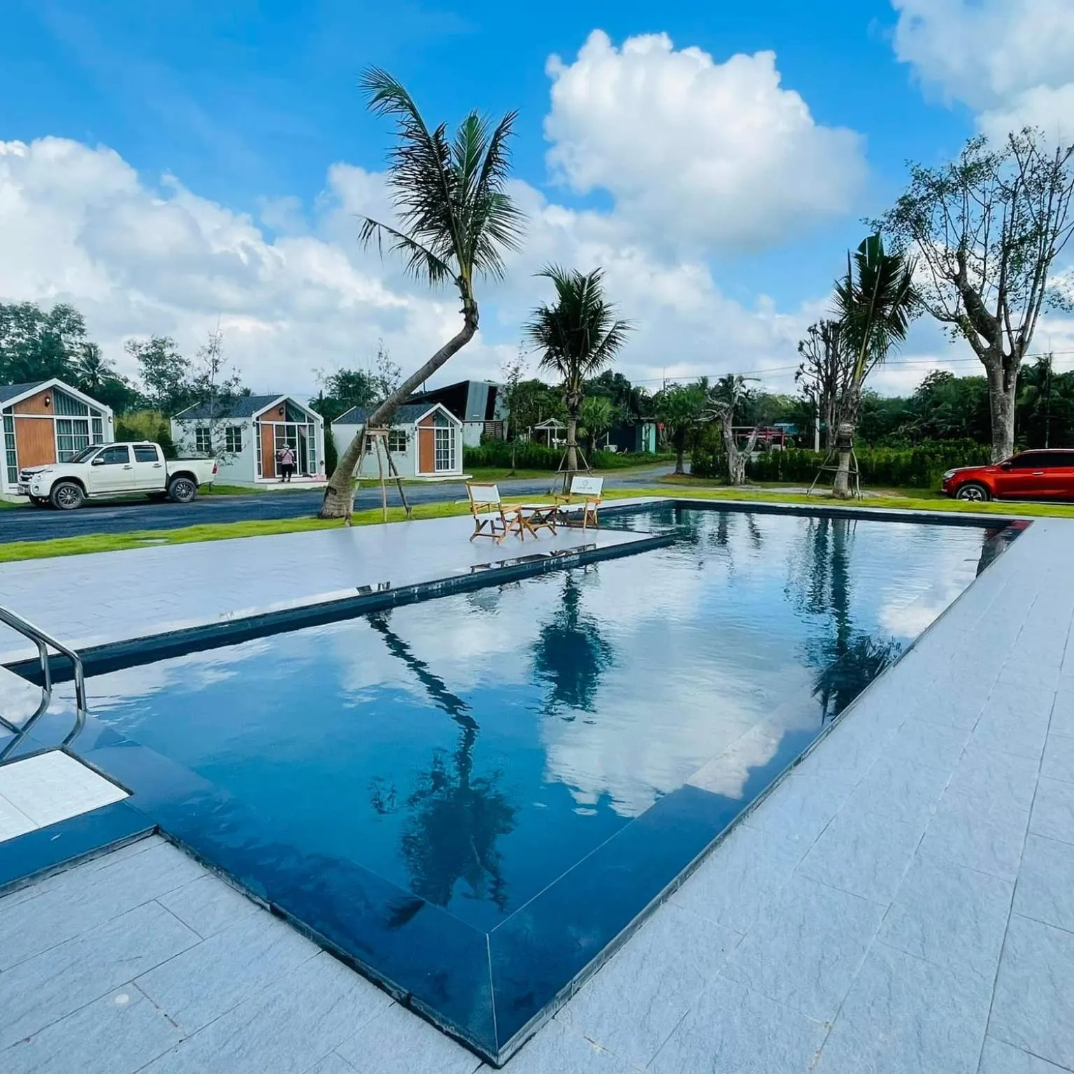 Swimming pool in The Landmark Resort And Villa