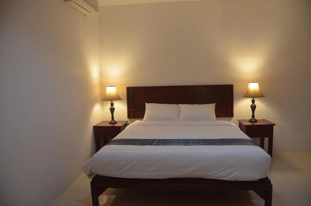 Bed in AMIGOS BUNGALOWS GILI MENO