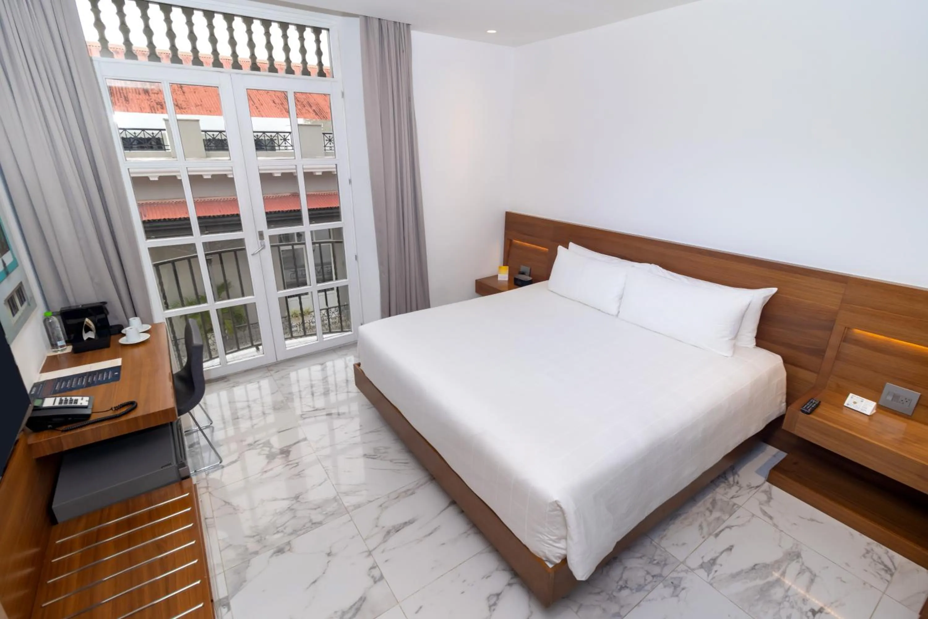 Bed in Hotel San Felipe