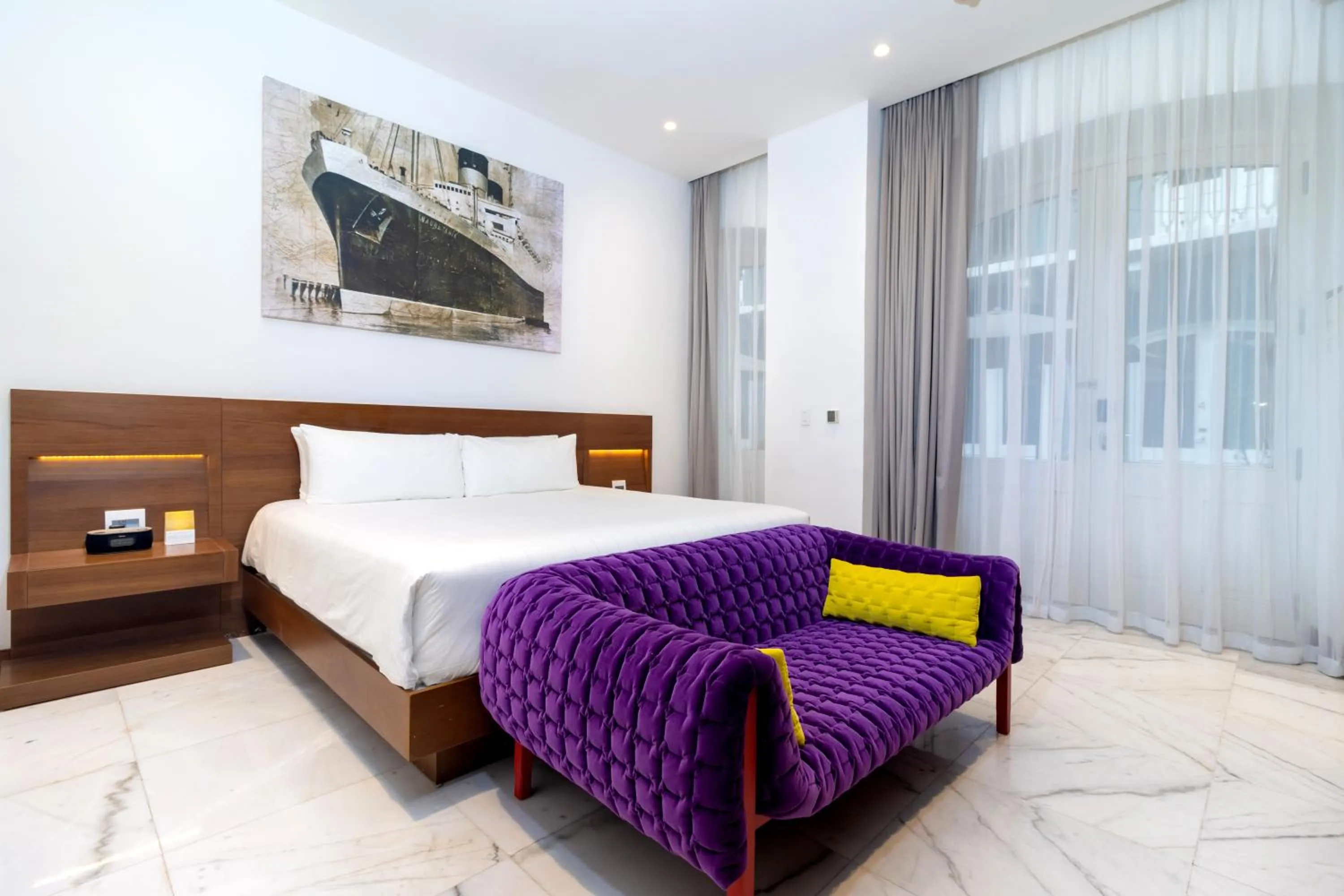 Bed in Hotel San Felipe