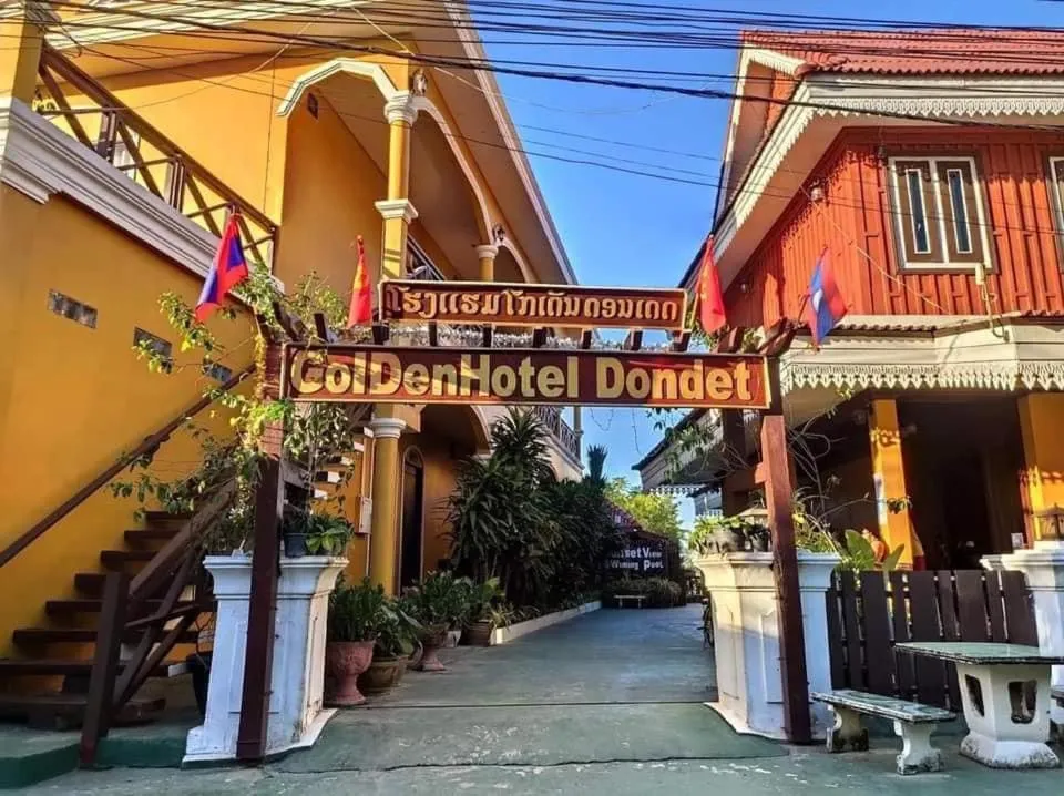 Property building in golden hotel dondet