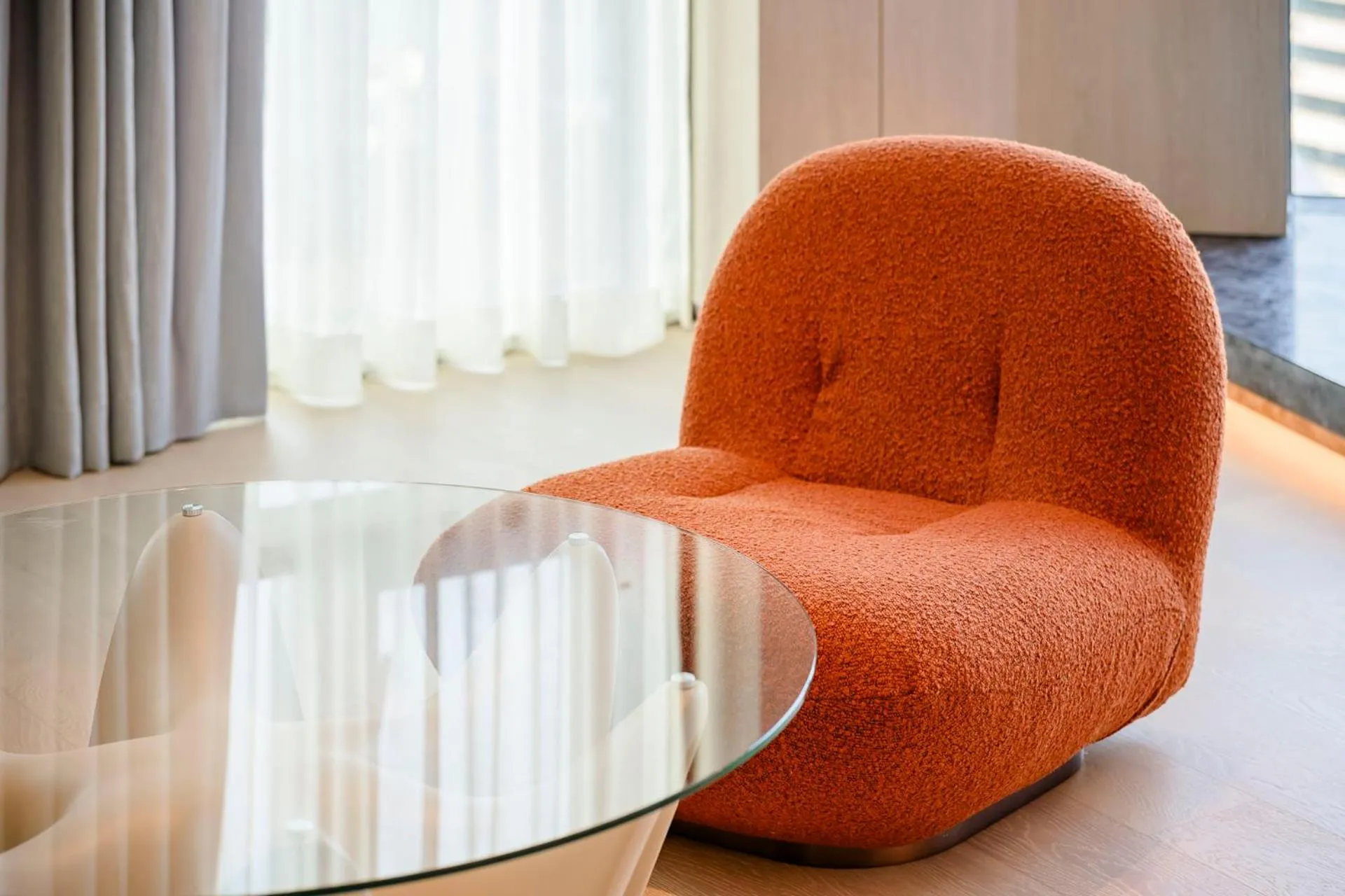 Seating area in Jeju Bolton Hotel