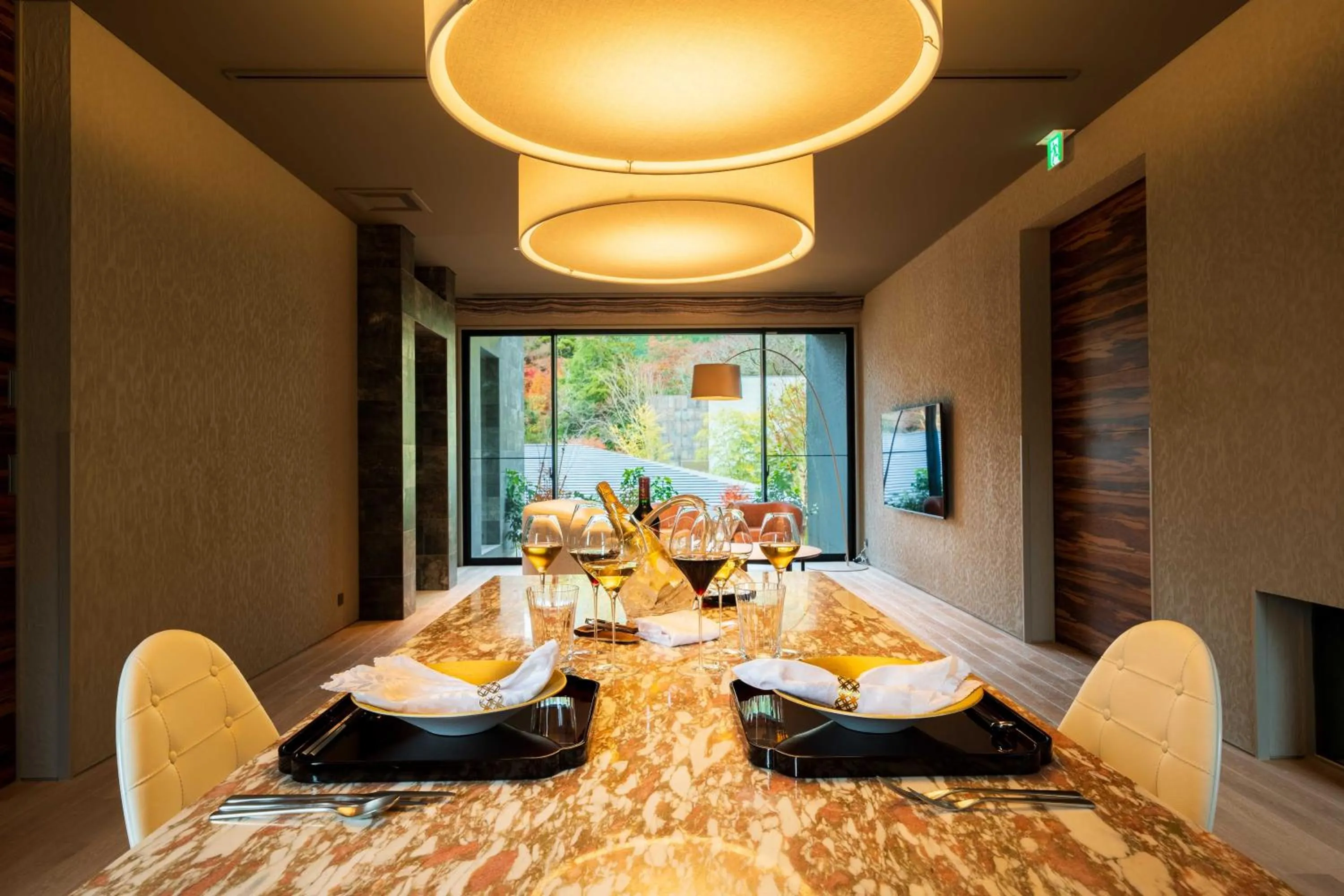 Dining area in Gekkoju Yufuin