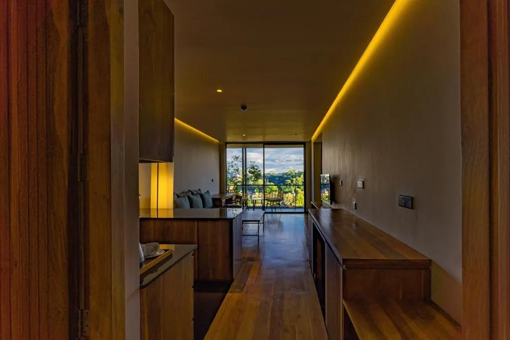 Living room in The Trees, Kandy