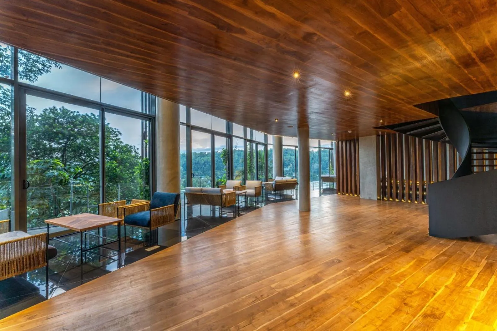 Seating area in The Trees, Kandy