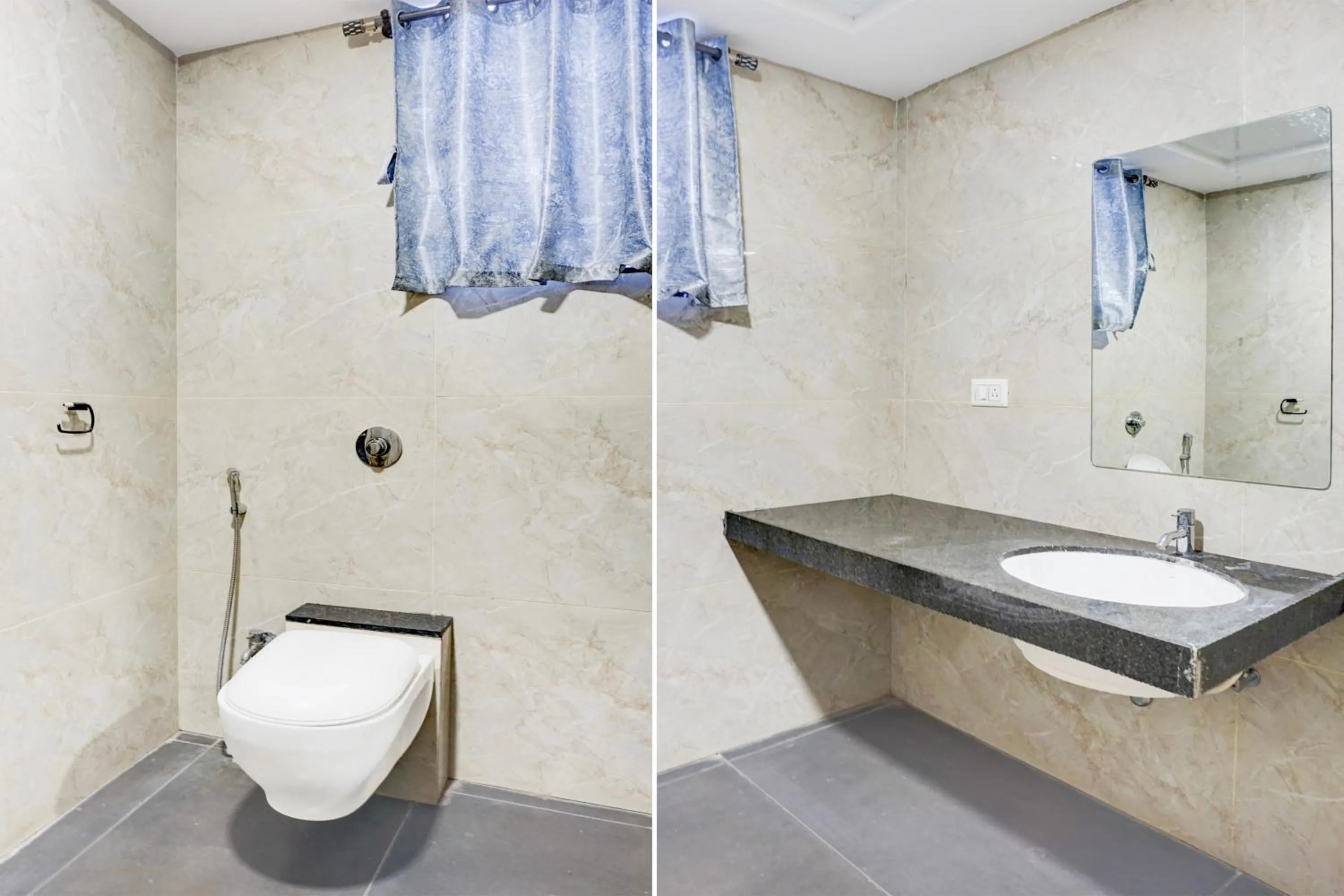 Bathroom in Super Collection O Pashan-Sus Road Baner formerly Grey Stone