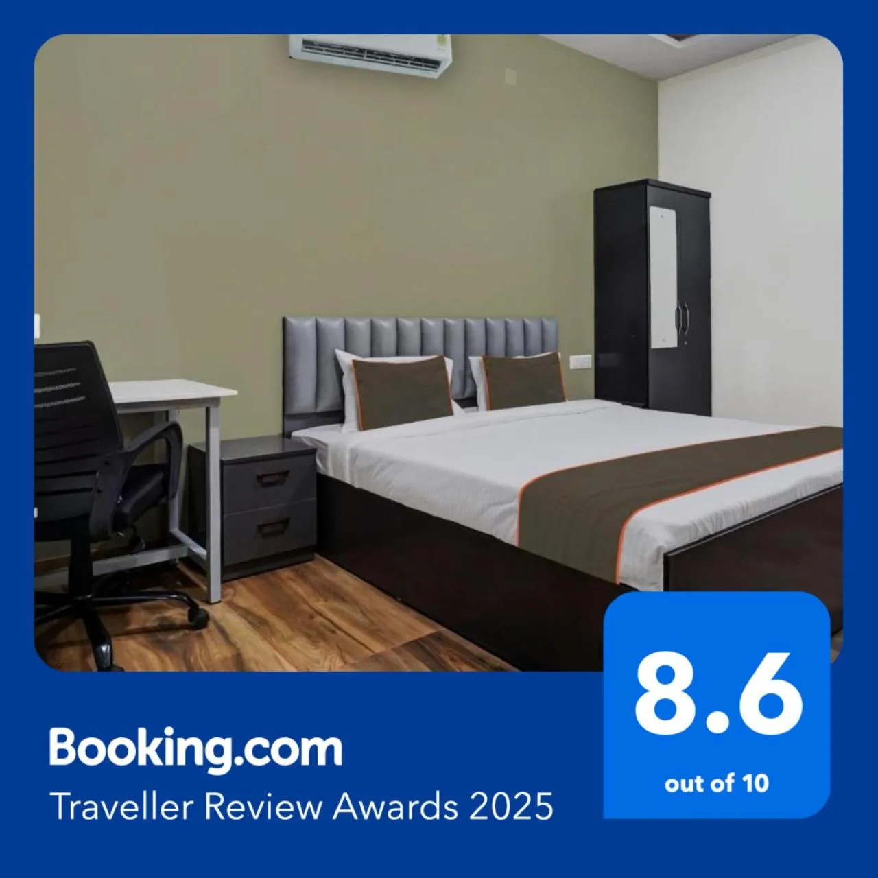 Bedroom, Bed in Super Collection O Pashan-Sus Road Baner formerly Grey Stone