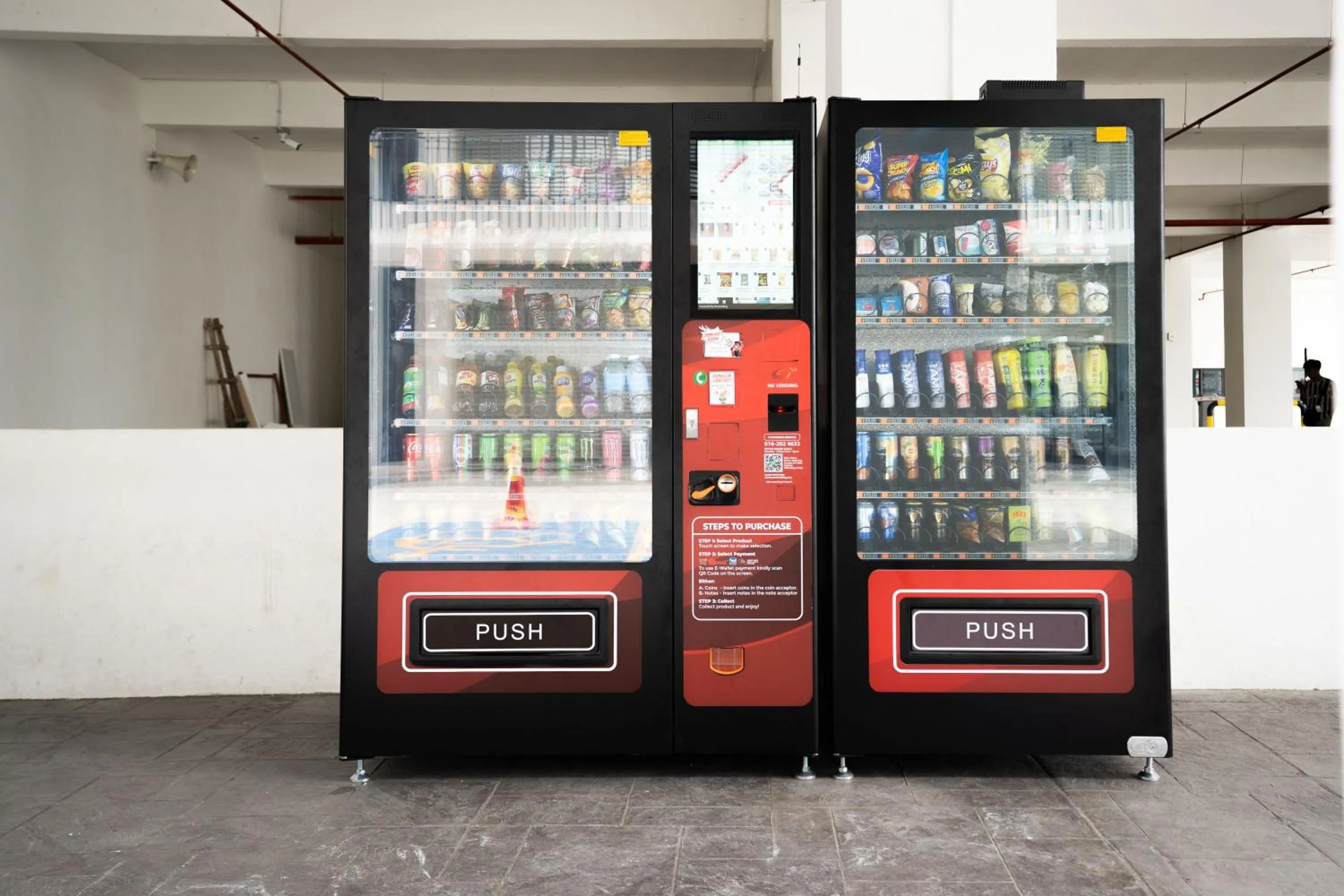 vending machine in K Avenue by CAIRO
