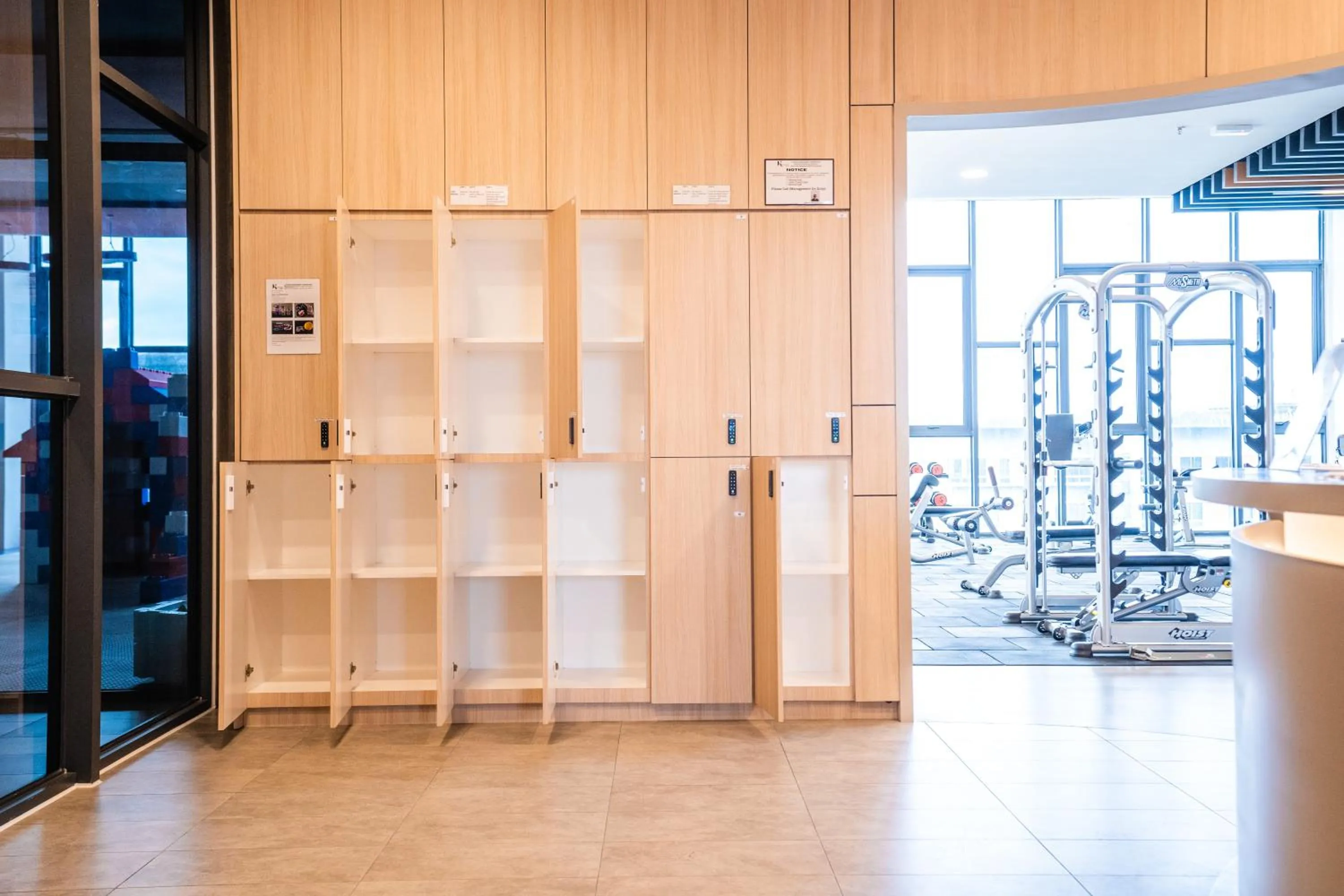 Fitness centre/facilities in K Avenue by CAIRO