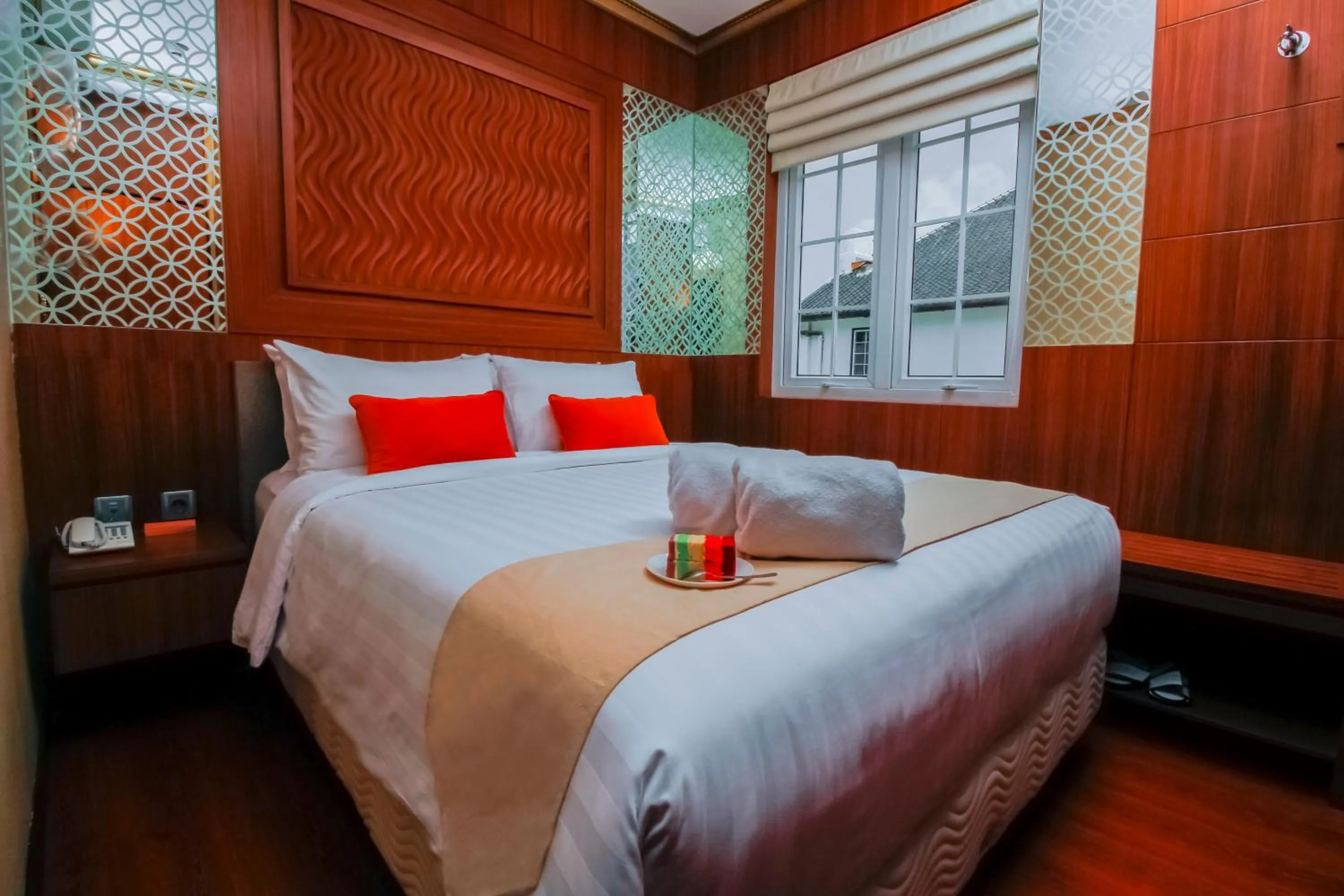 Bed in PETIT BOUTIQUE HOTEL SOLO