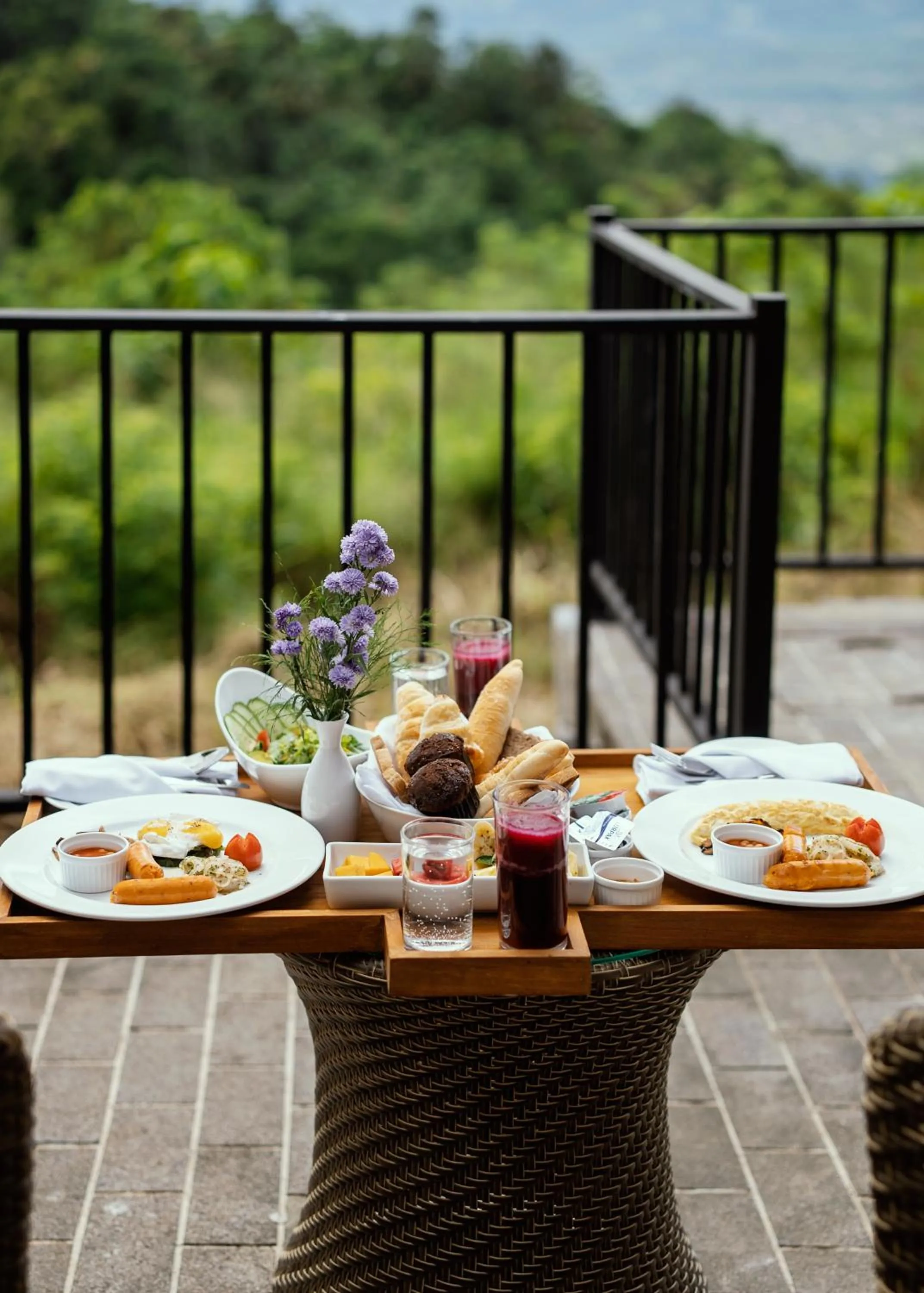 Continental breakfast in Celestial Hills - Villas & Suites by The Clarks