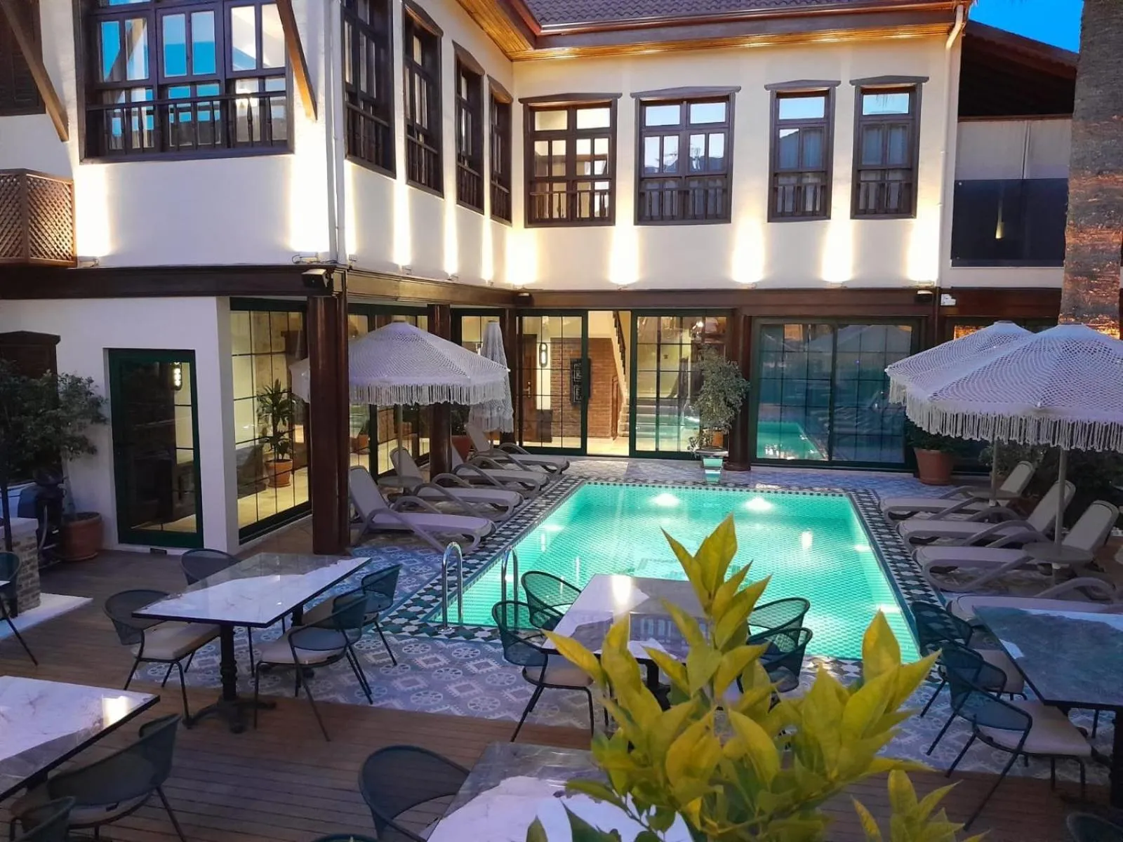 Pool view in Belmondo Suites Old Town Antalya