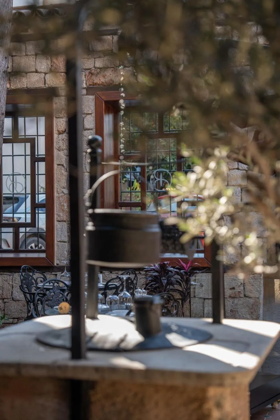 Patio in Belmondo Suites Old Town Antalya