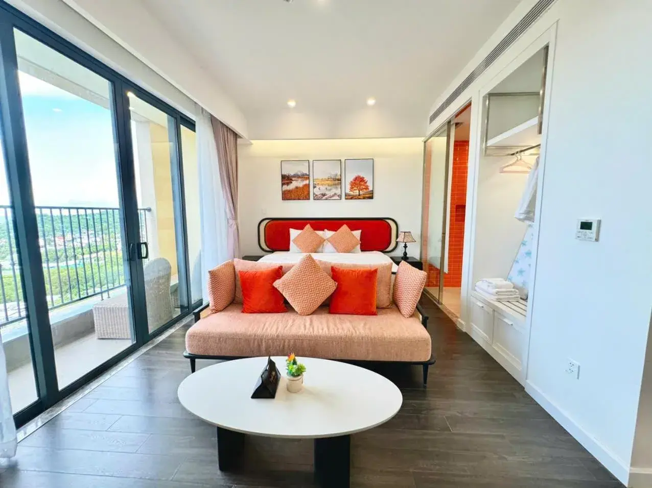 King Studio with Sofa Bed in Rosie Hillside Seaview Phu Quoc Apartment King Studio with Sofa Bed in Rosie Hillside Seaview Phu Quoc Apartment