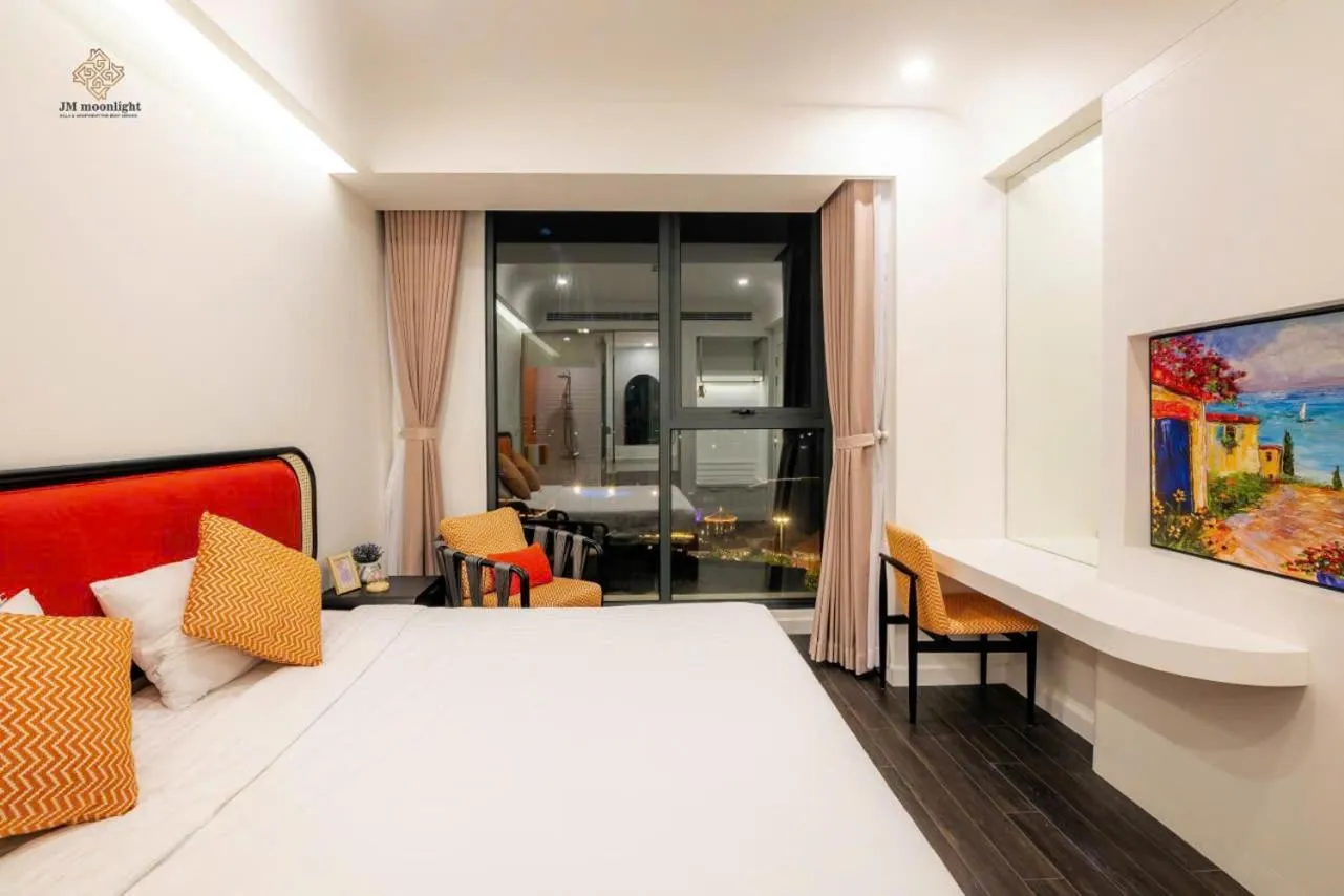 Living room in Rosie Hillside Seaview Phu Quoc Apartment