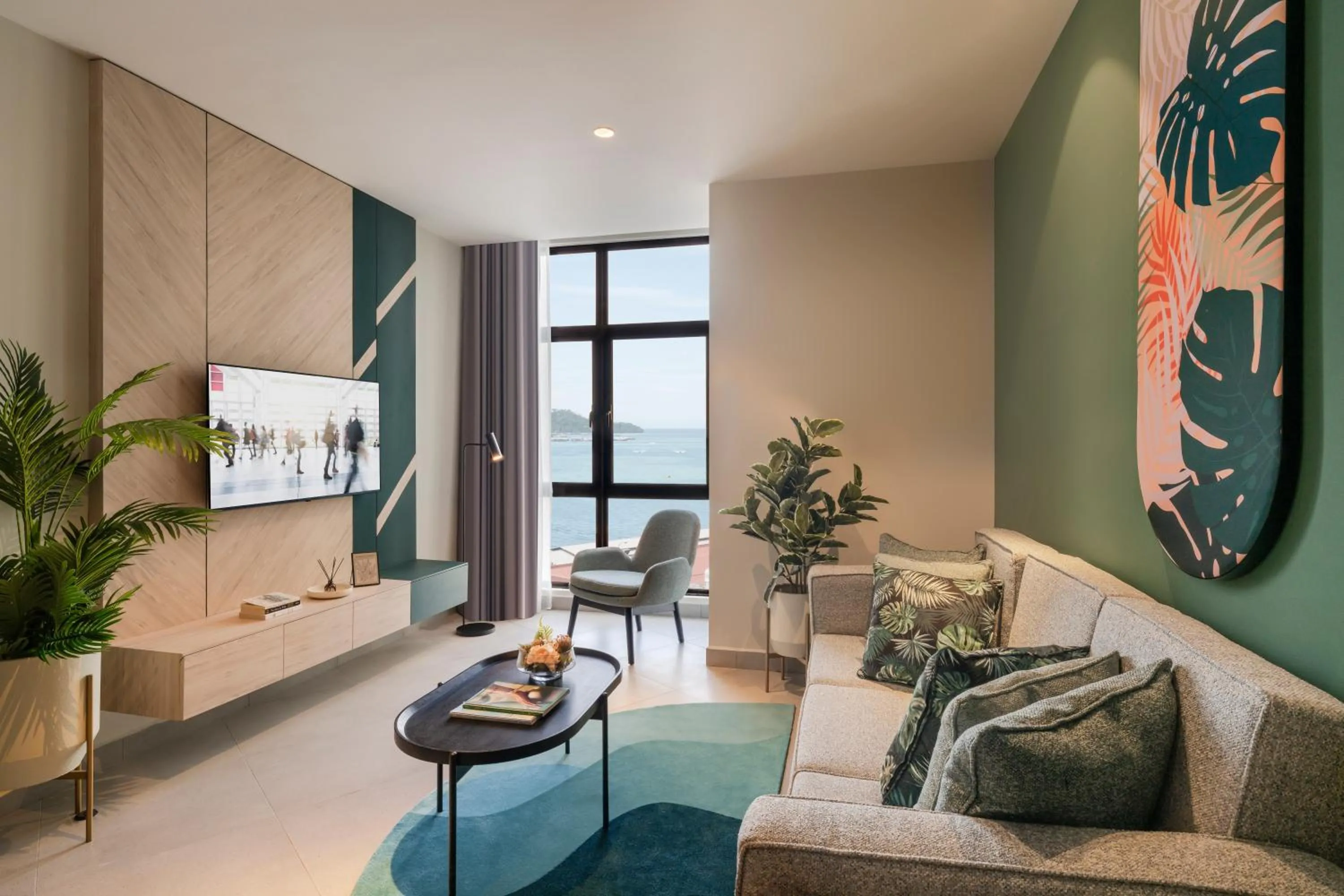 TV and multimedia in Citadines Waterfront Kota Kinabalu