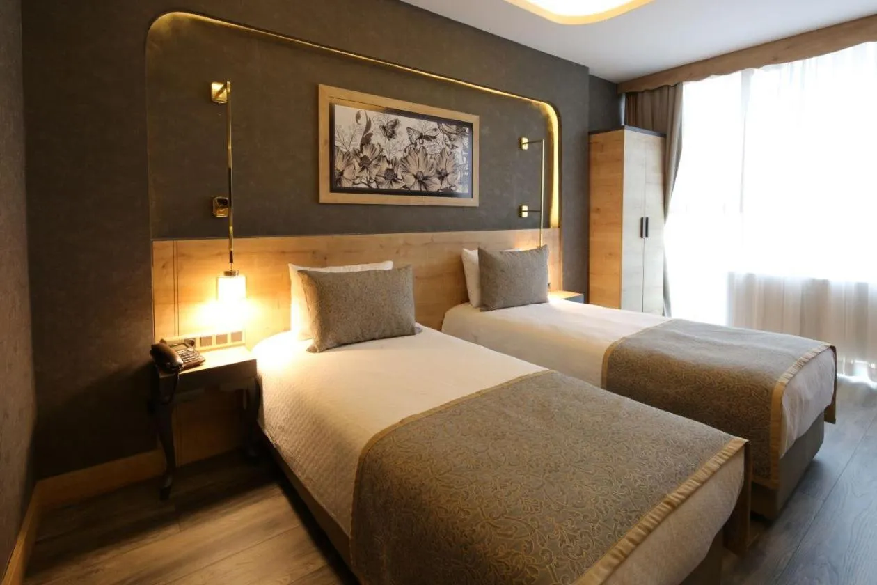 Bed in Hisarhan Otel