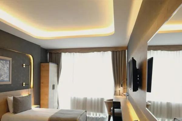 Bed in Hisarhan Otel