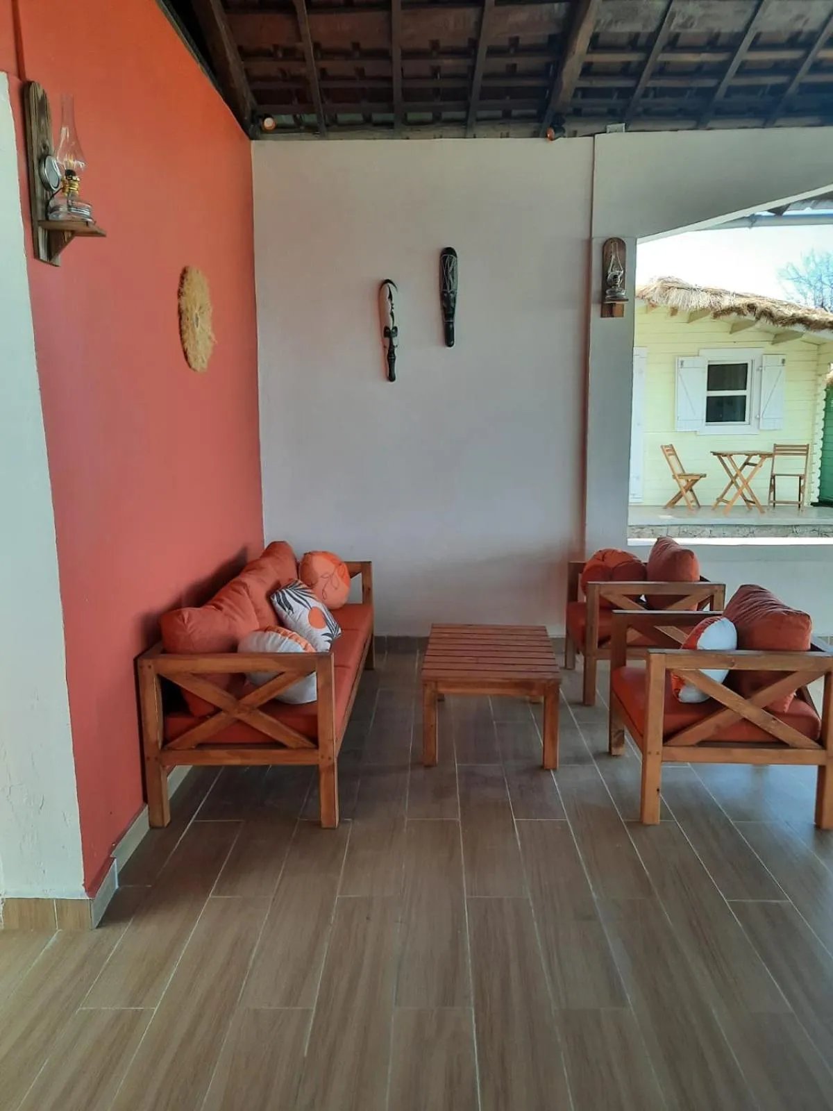 Patio in Chalets Chomoni