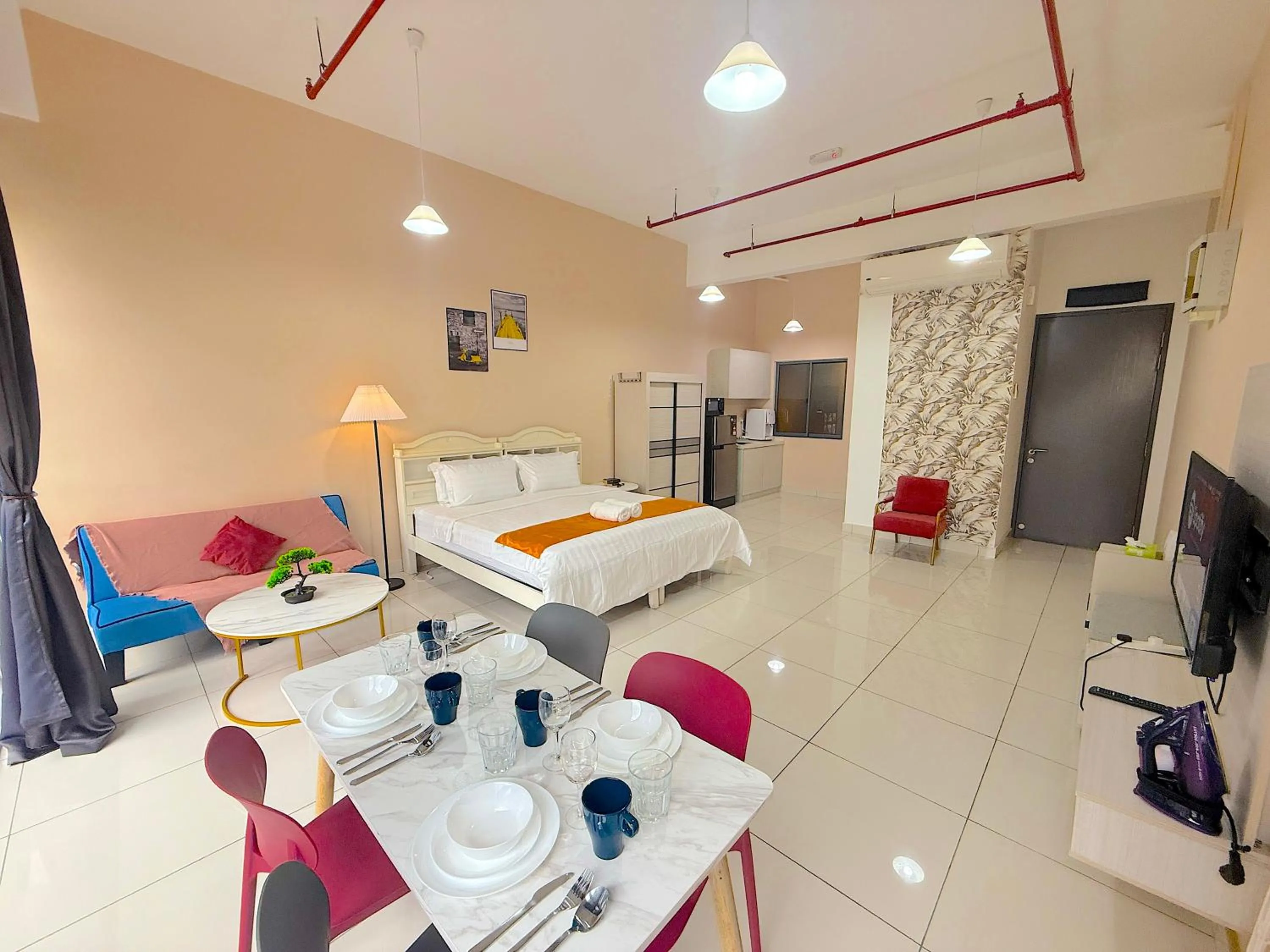 Kitchen or kitchenette in 3 Towers Jalan Ampang By Serenity Vacation Homes