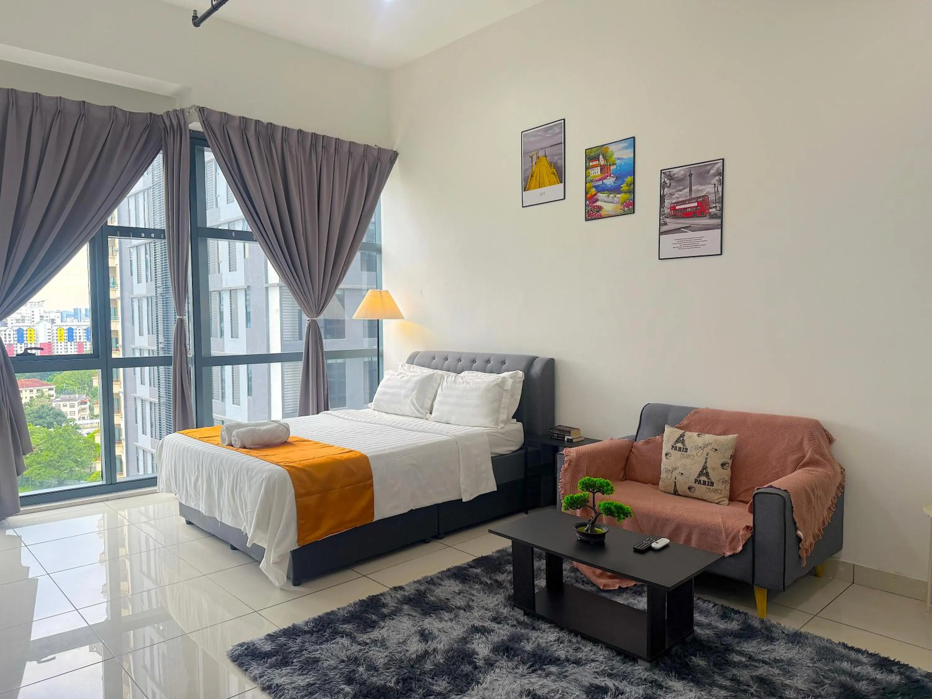 Bed in 3 Towers Jalan Ampang By Serenity Vacation Homes