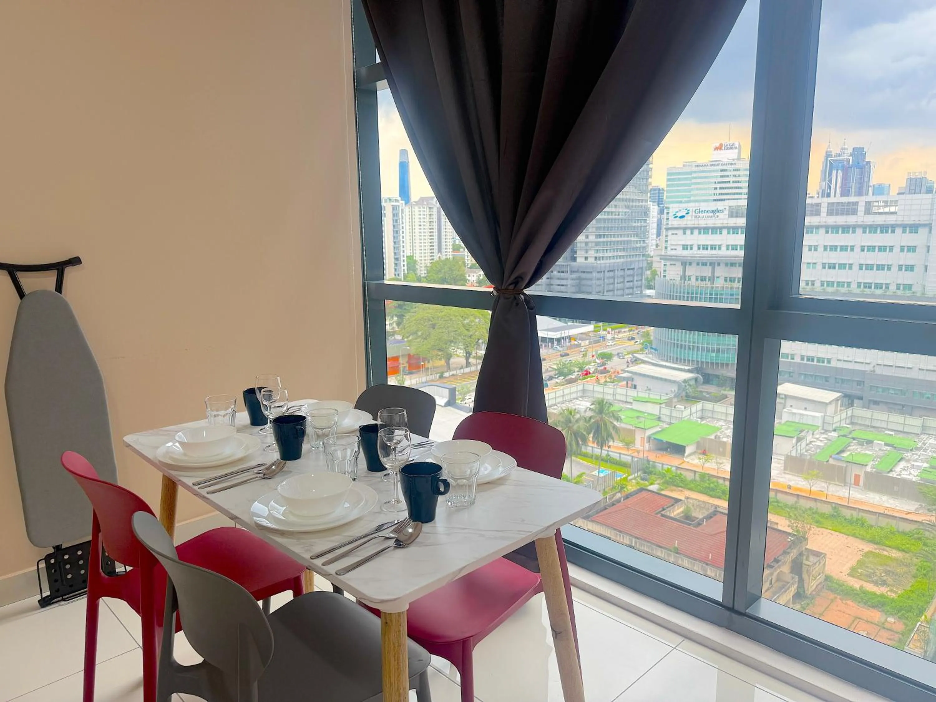 Seating area in 3 Towers Jalan Ampang By Serenity Vacation Homes