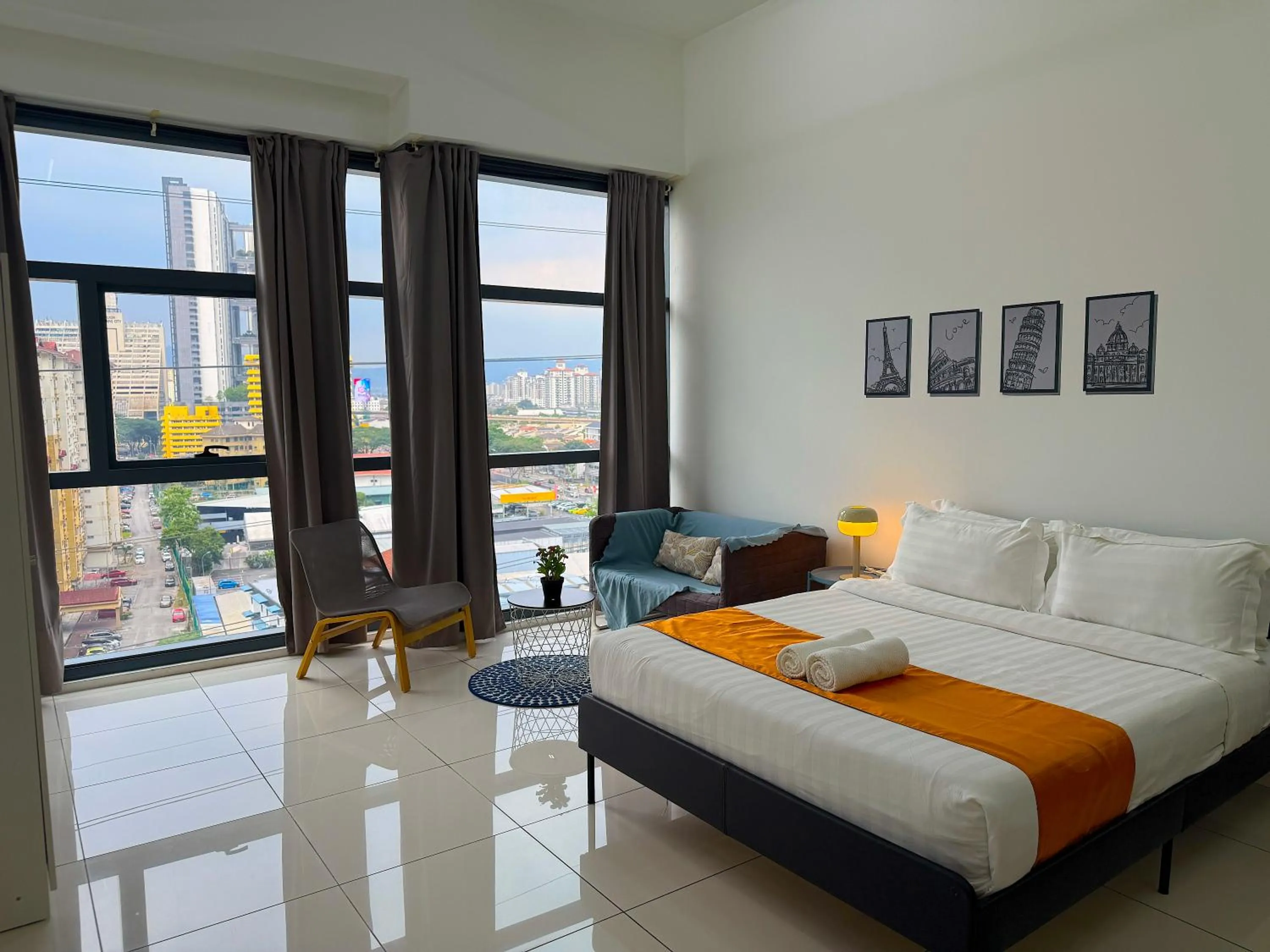 Bed in 3 Towers Jalan Ampang By Serenity Vacation Homes