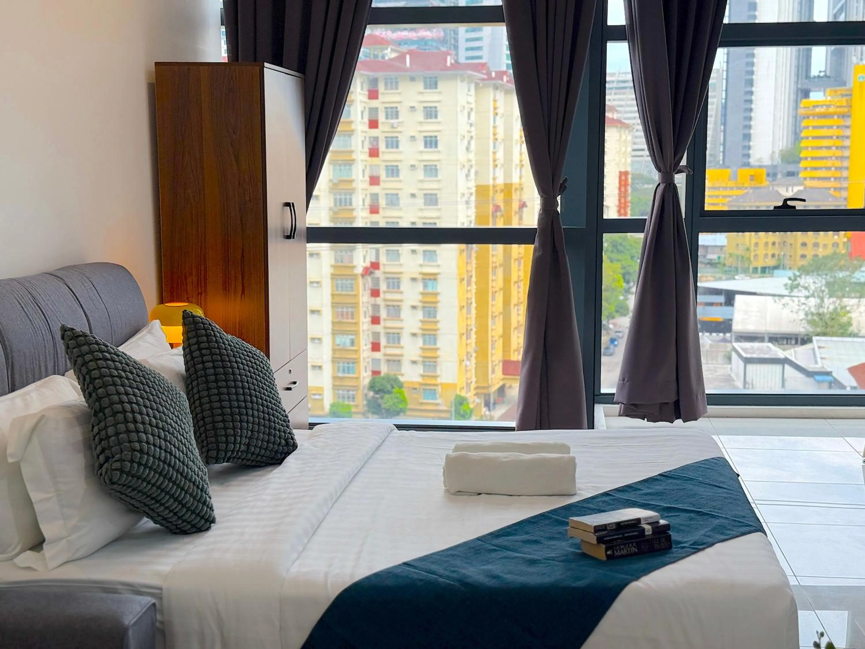 Bed in 3 Towers Jalan Ampang By Serenity Vacation Homes