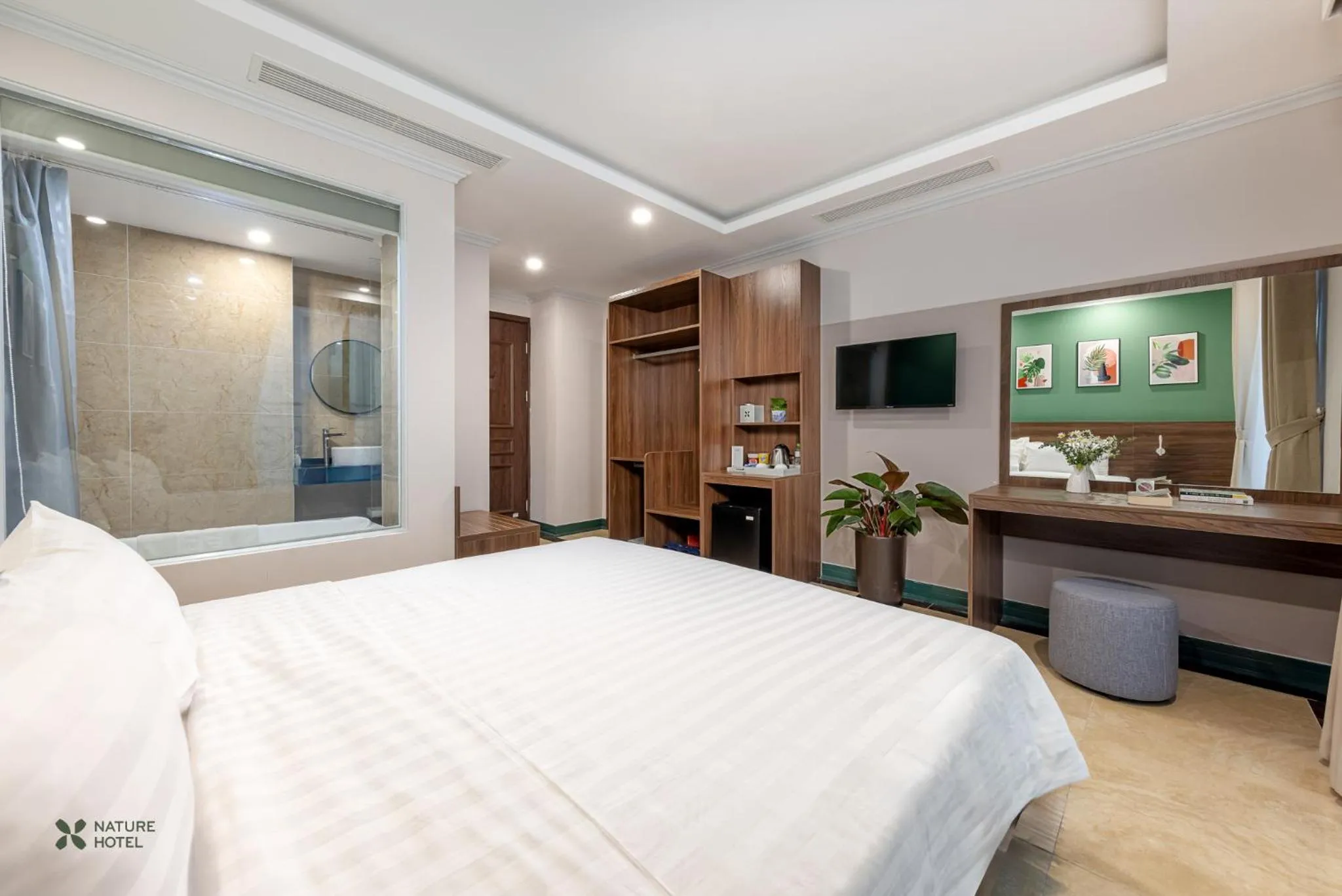 Bedroom, Bed in Nature Hotel