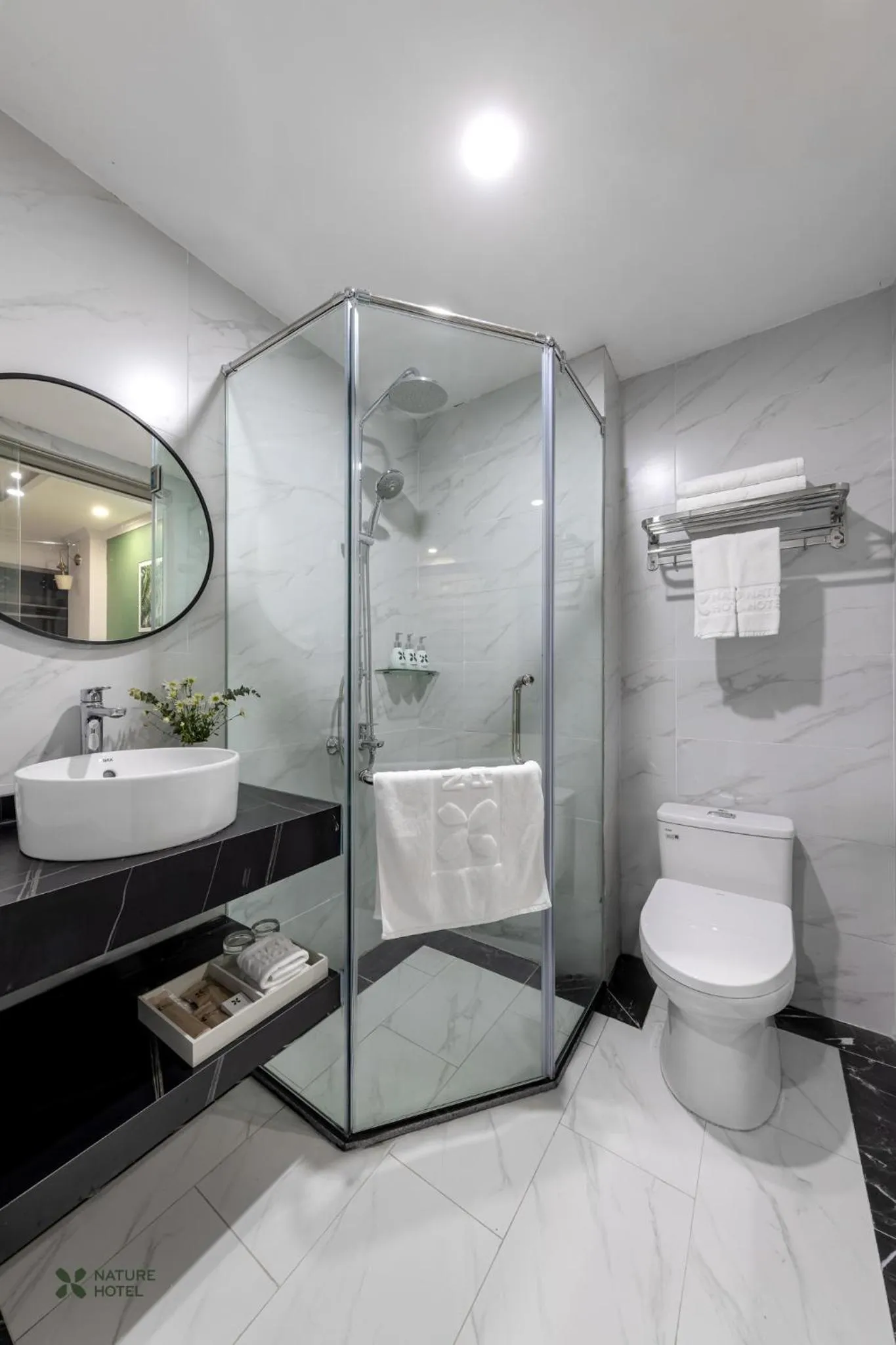 Bathroom in Nature Hotel